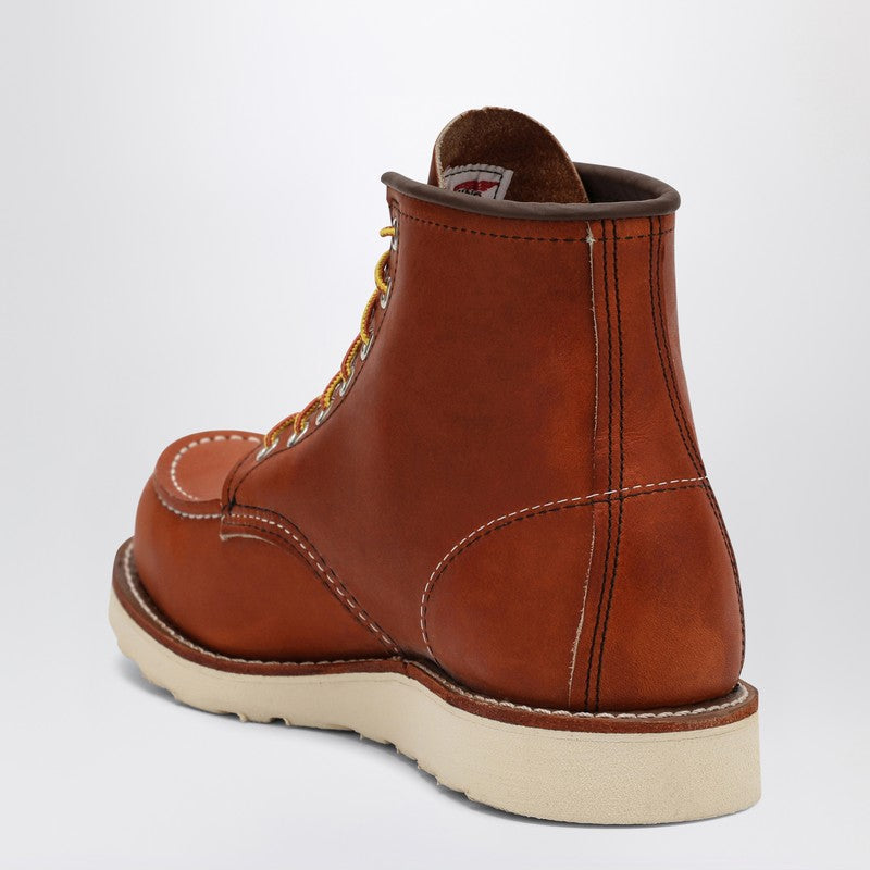 Brown Leather Ankle Boot