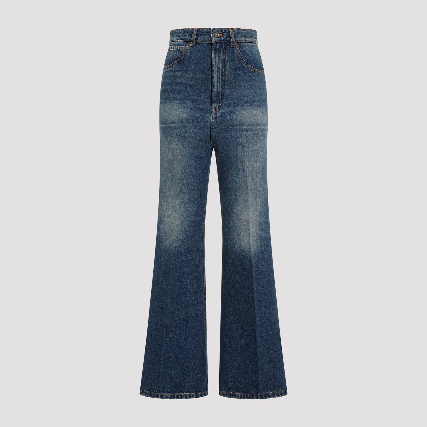 wide leg kick jeans-image-1
