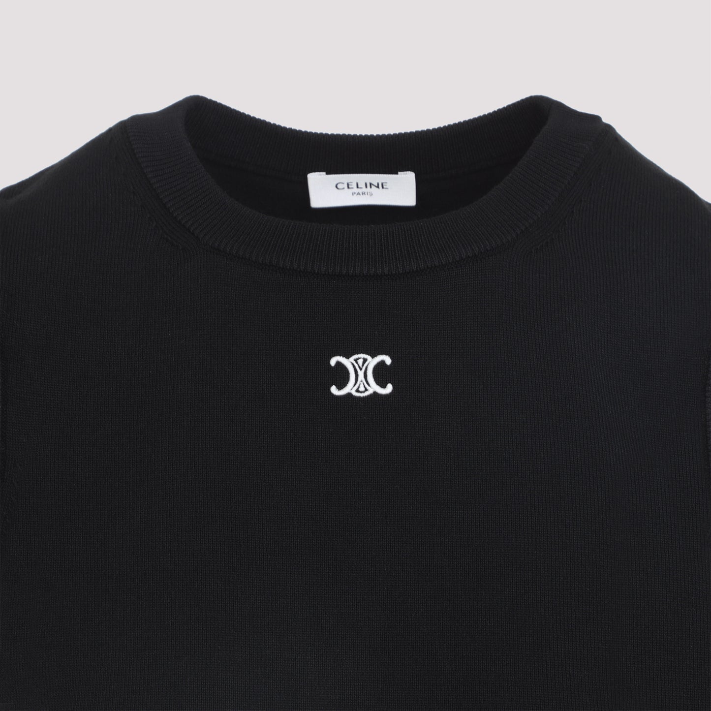 Black Wool Top