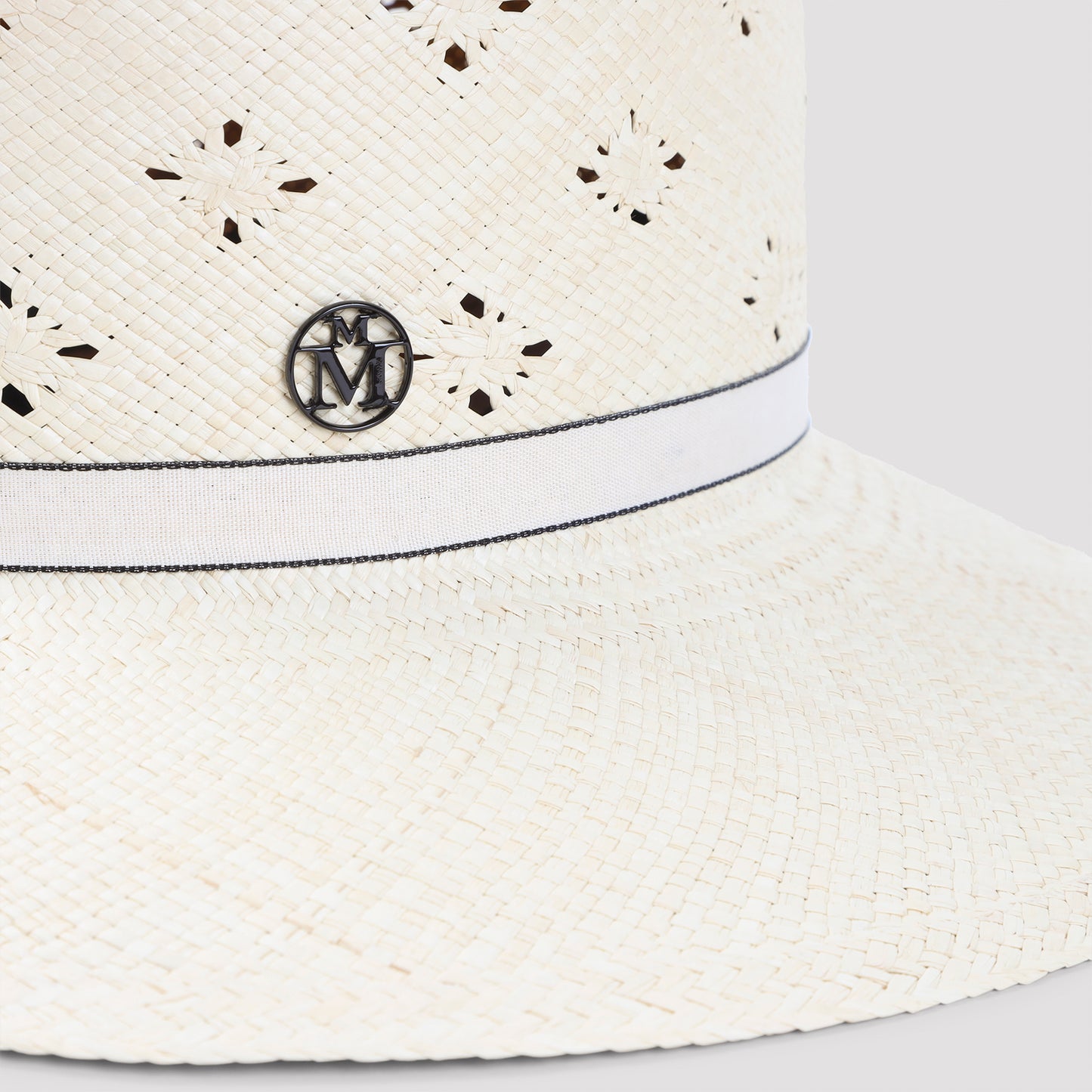 Natural White Brisa Ludi Plumethis Hat