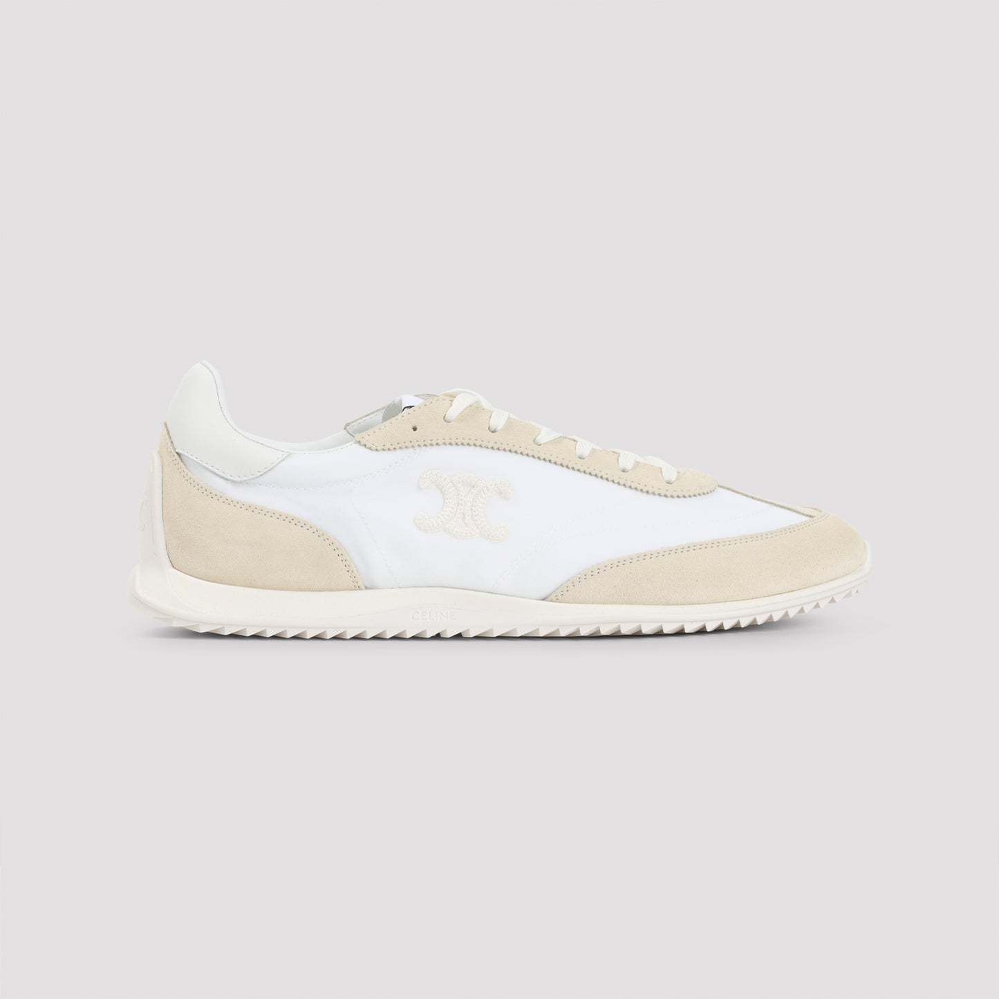 low lace-up sneakers with triomphe-image-3