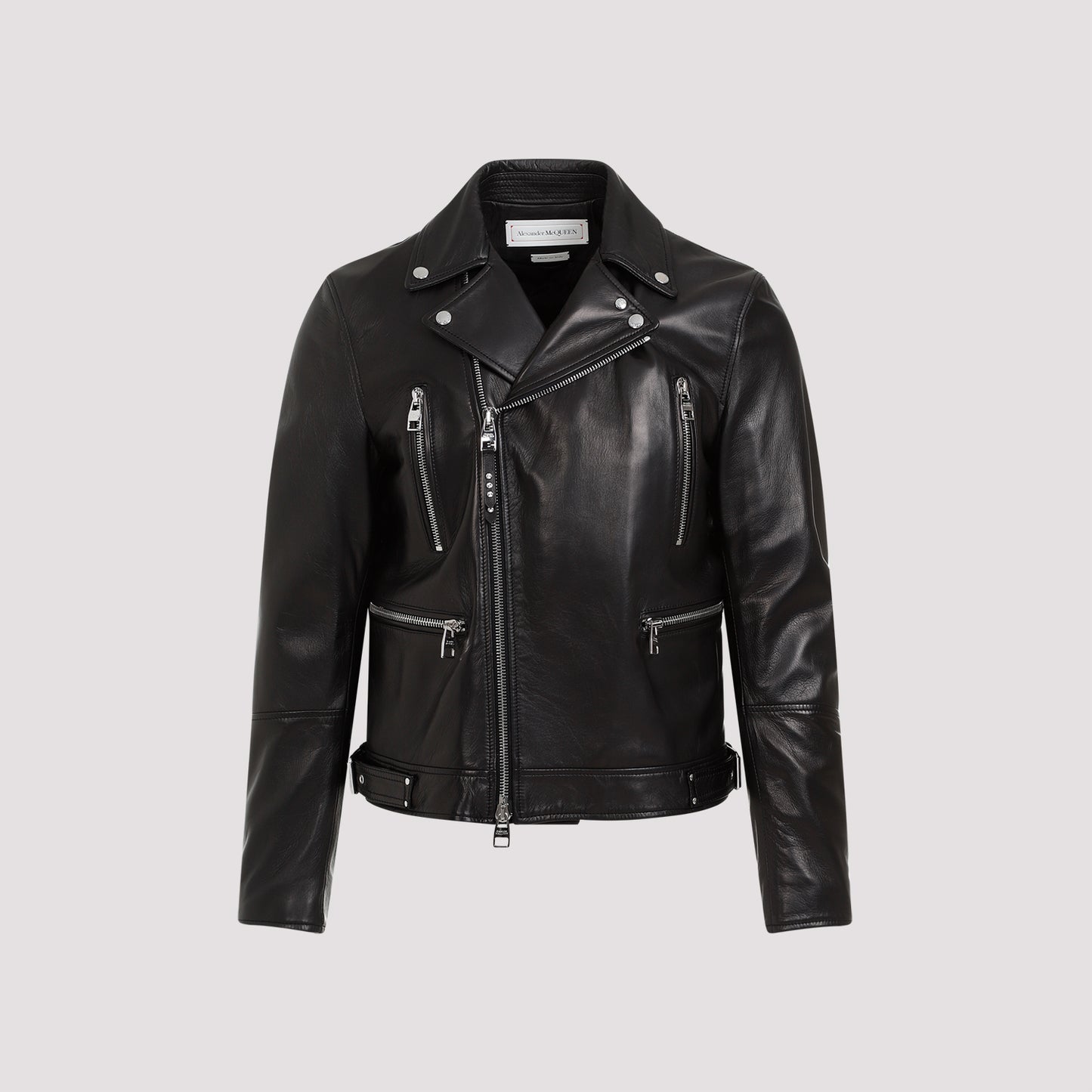 leather biker jacket-image-1