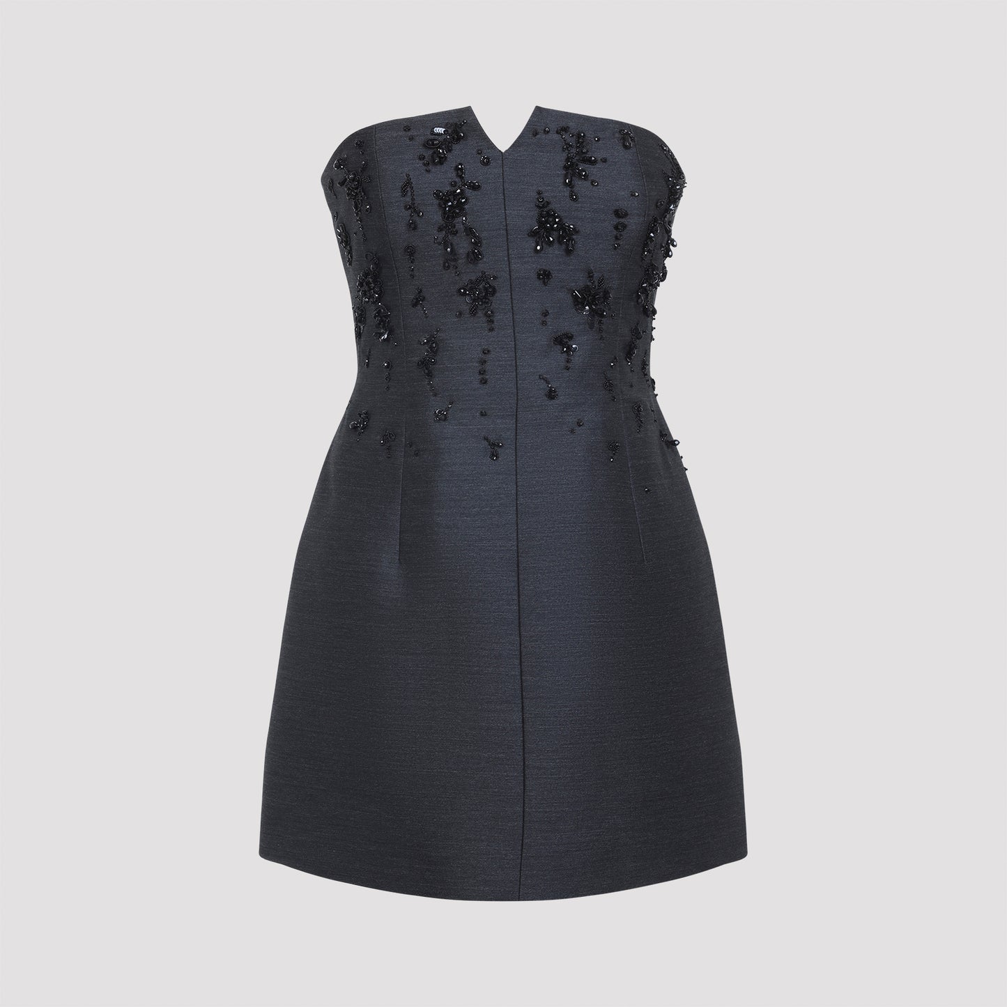 tailoring off shoulder dress-image-3