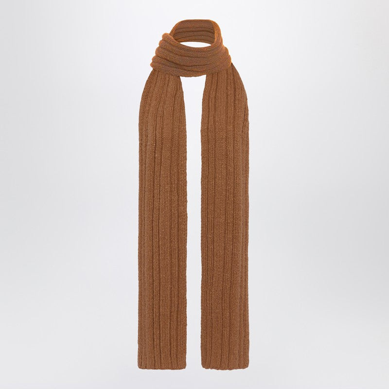 Amios scarf in brown wool