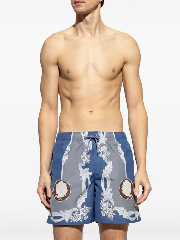 CAMEO PRINTED SWIM SHORTS