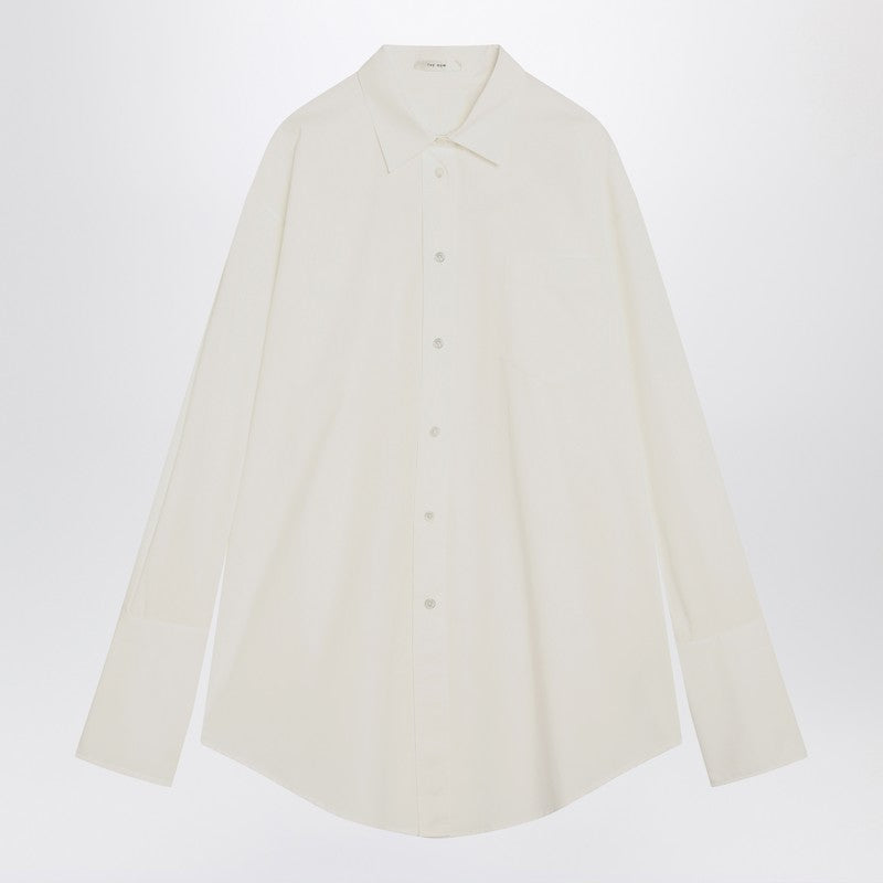 White Ment cotton shirt