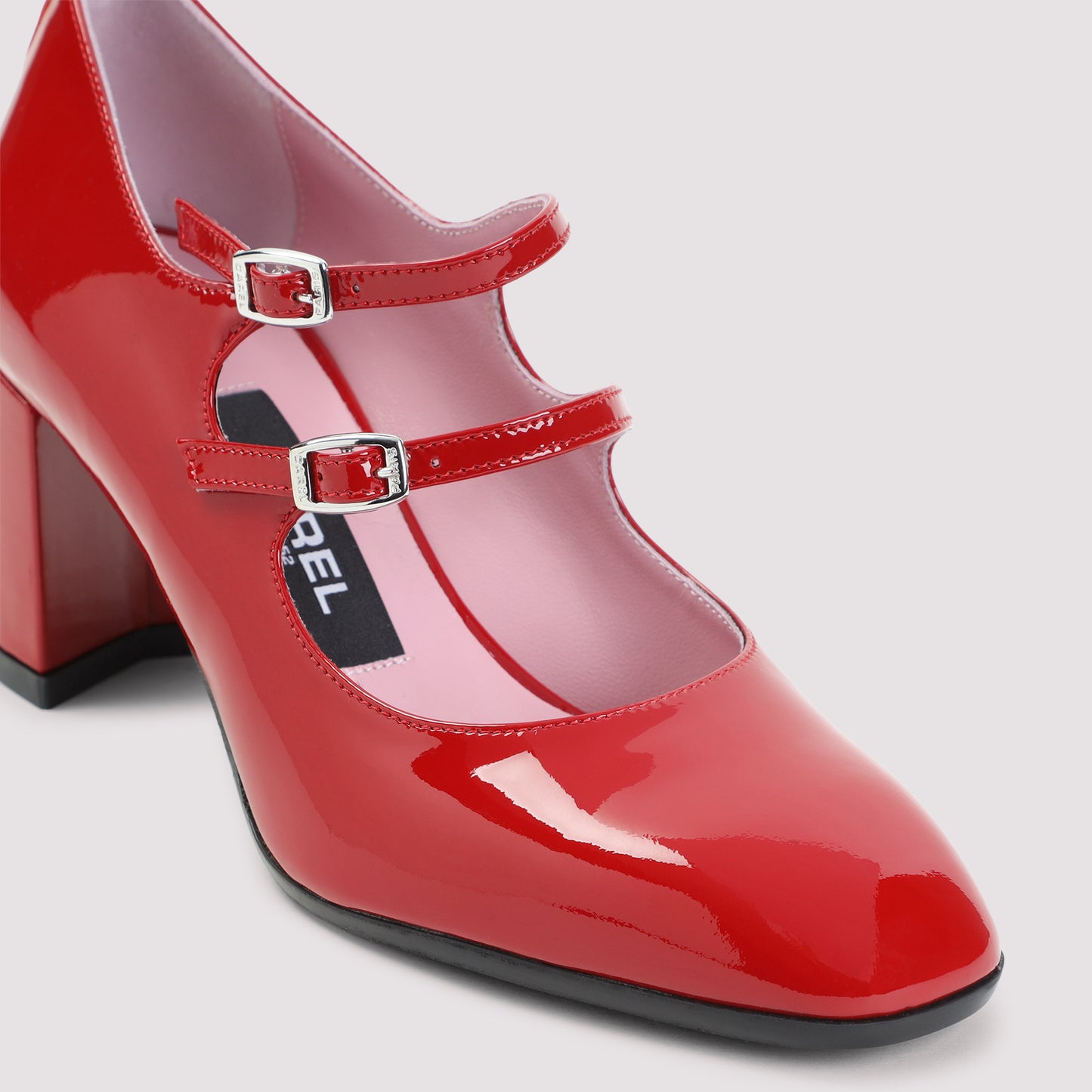 Red Alice Mary Jane Patent Leather Pumps