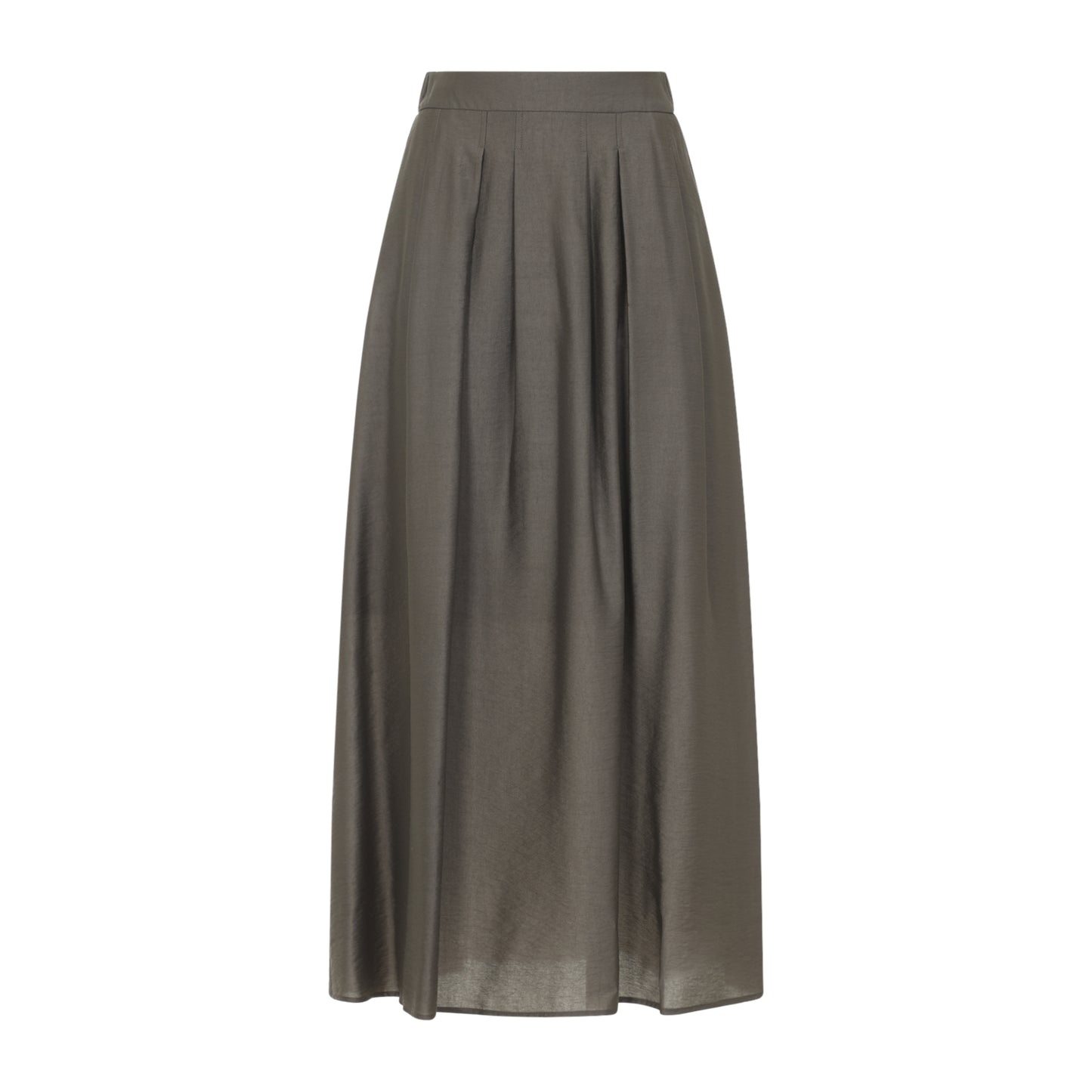 lyocell midi skirt-image-2