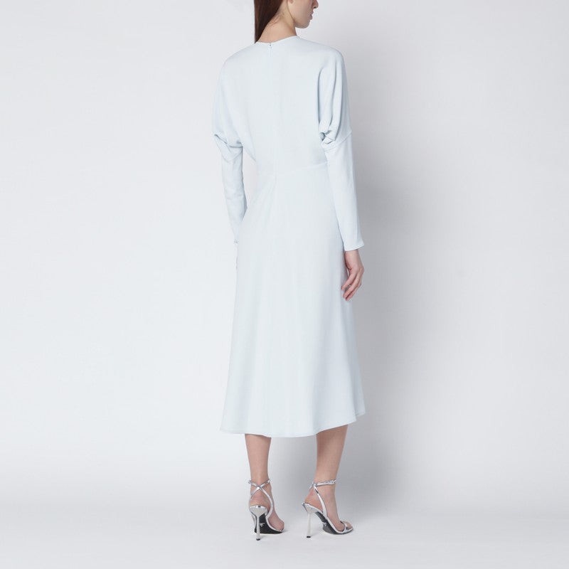 Ice blue Dolman midi dress