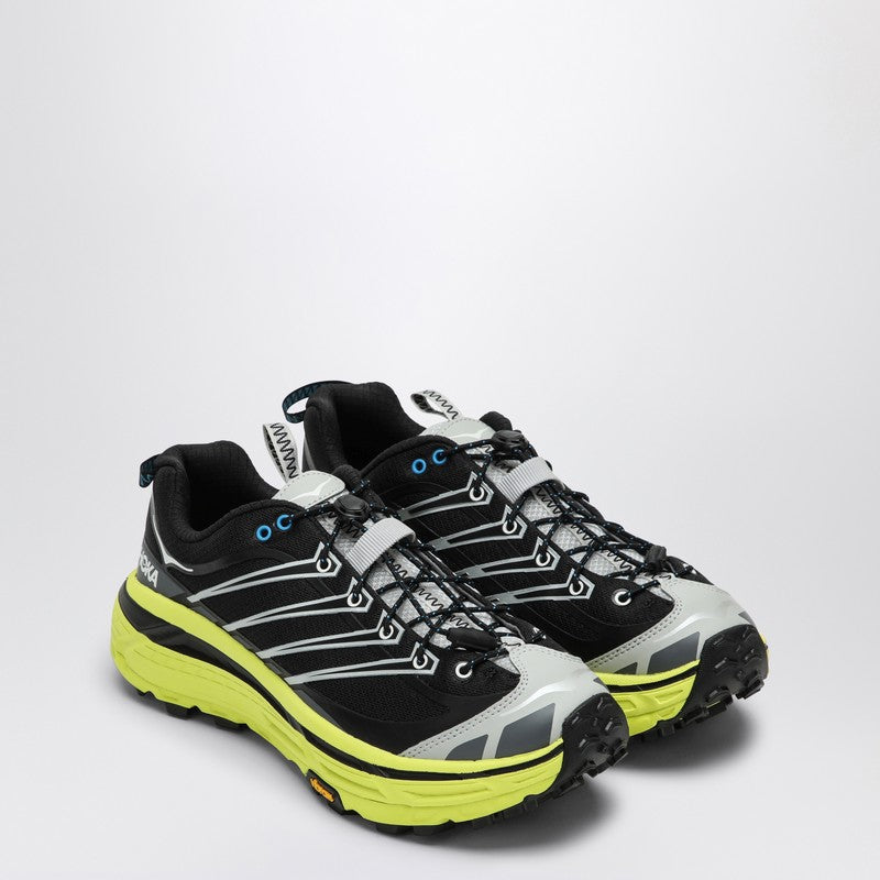 Black And Yellow Mafate Three2 Sneakers