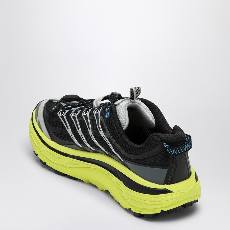 Black And Yellow Mafate Three2 Sneakers
