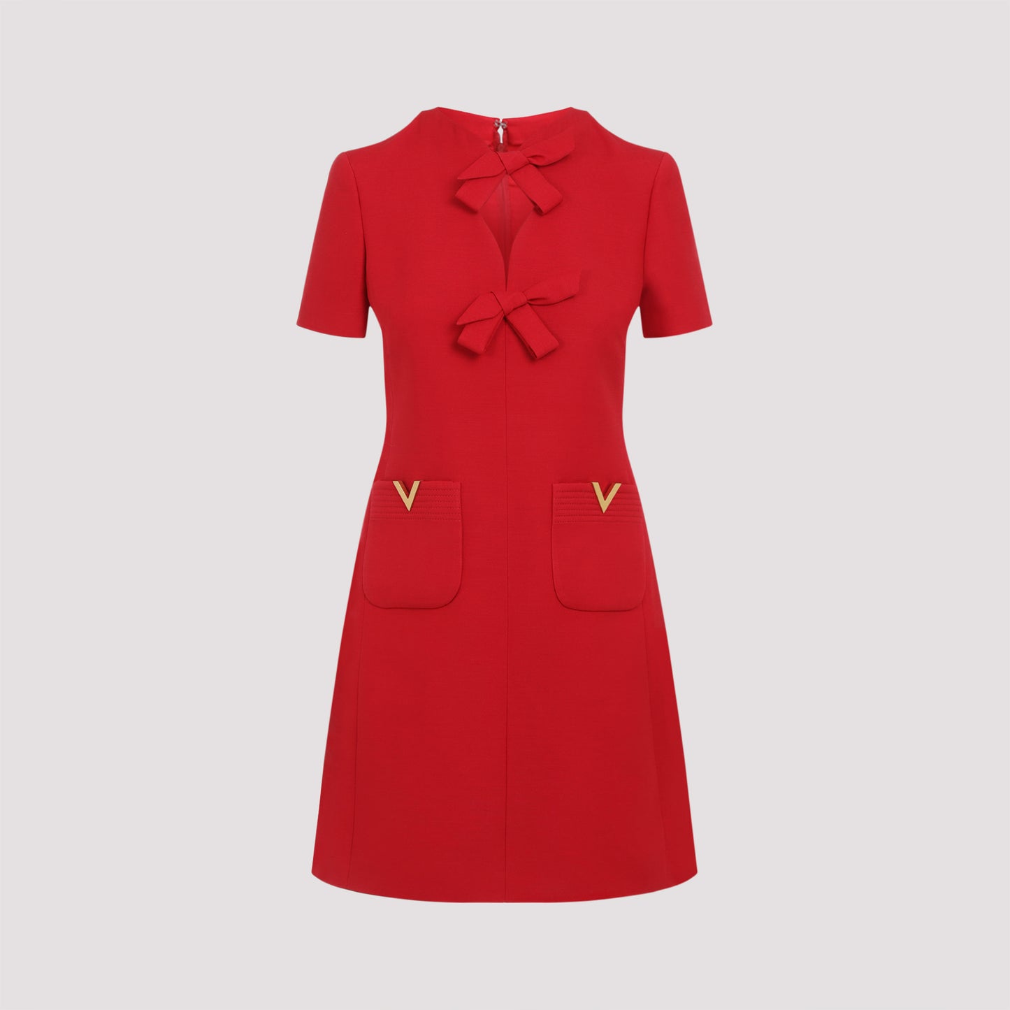 virgin wool mini dress-image-1