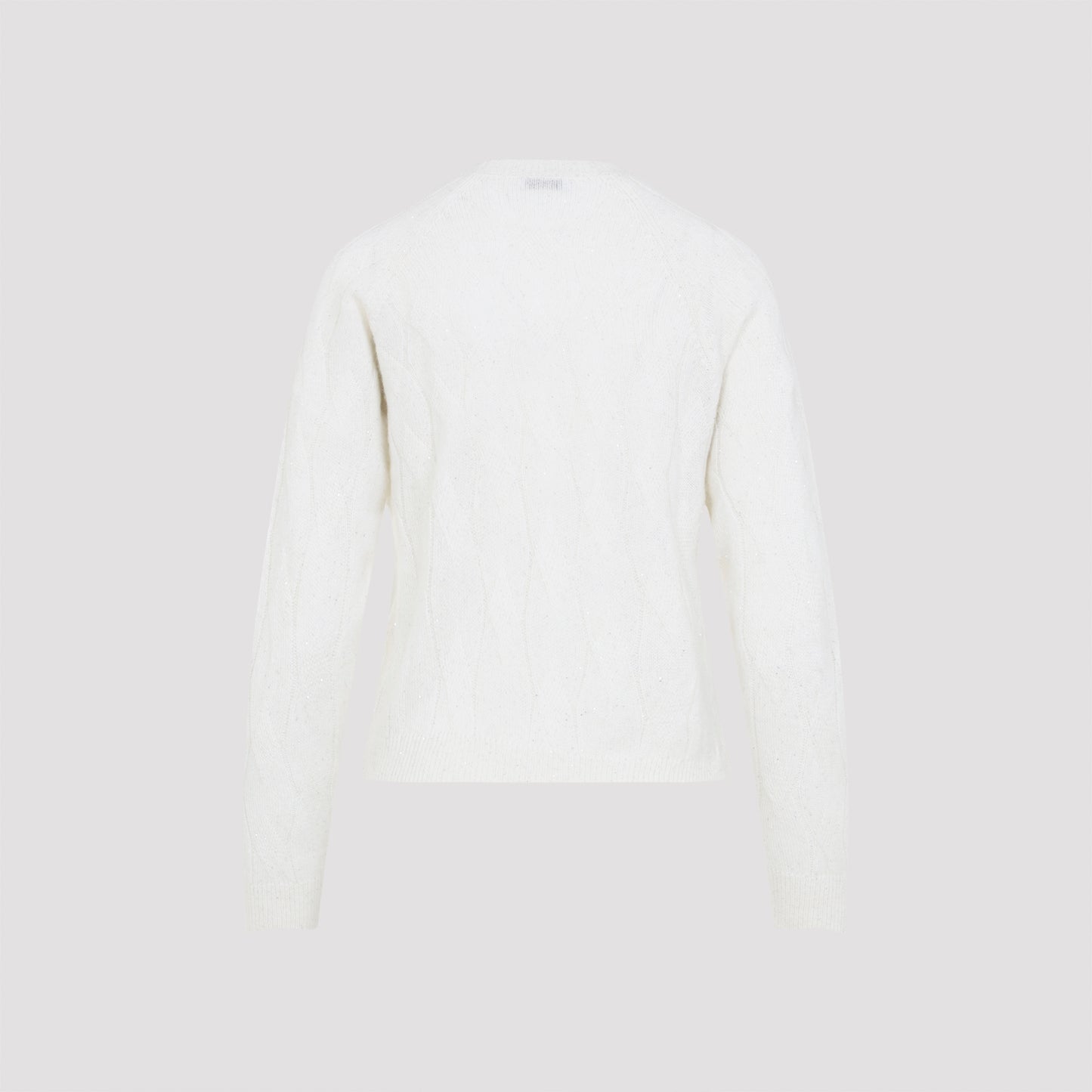 braid white sweater-image-4