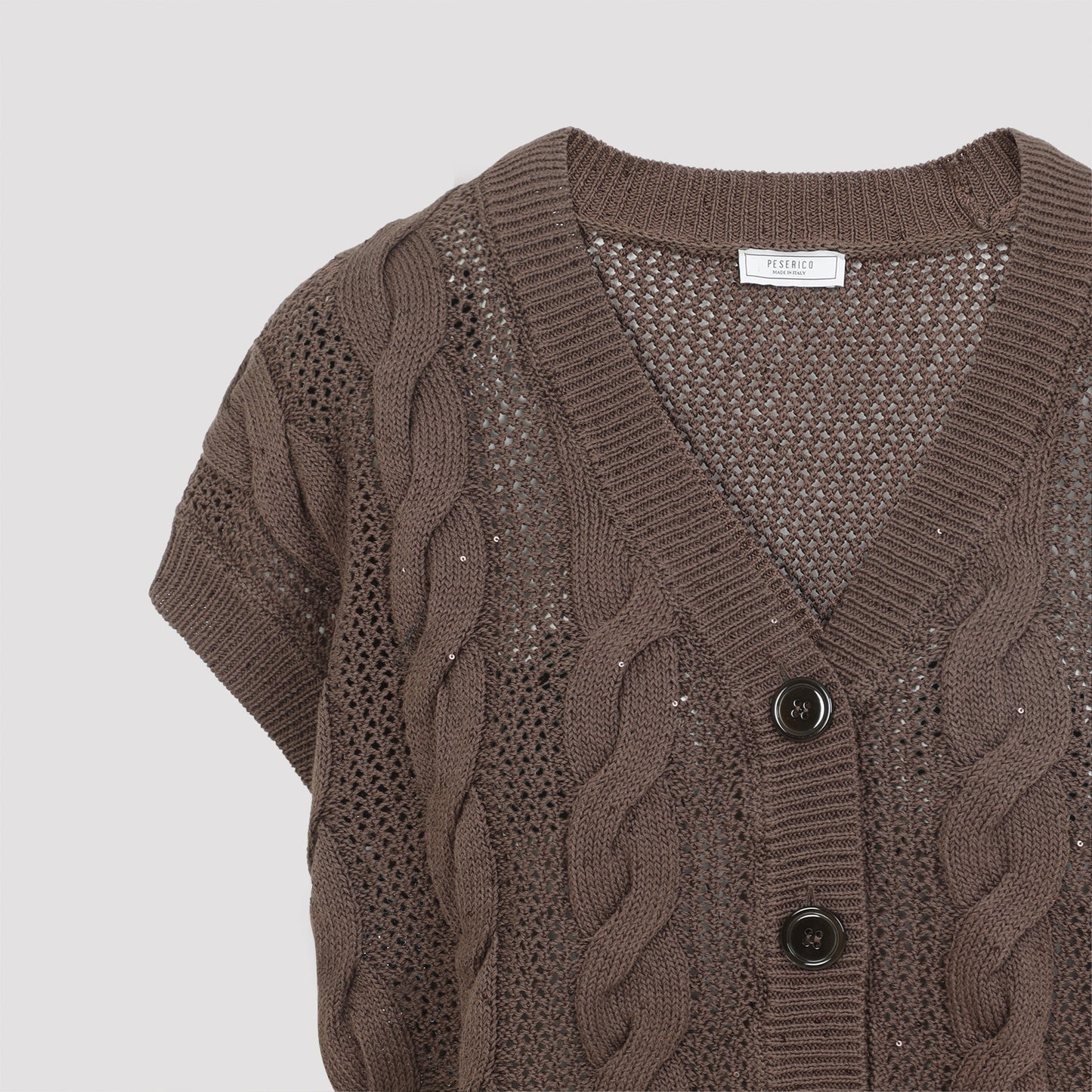 Brown Cotton Top