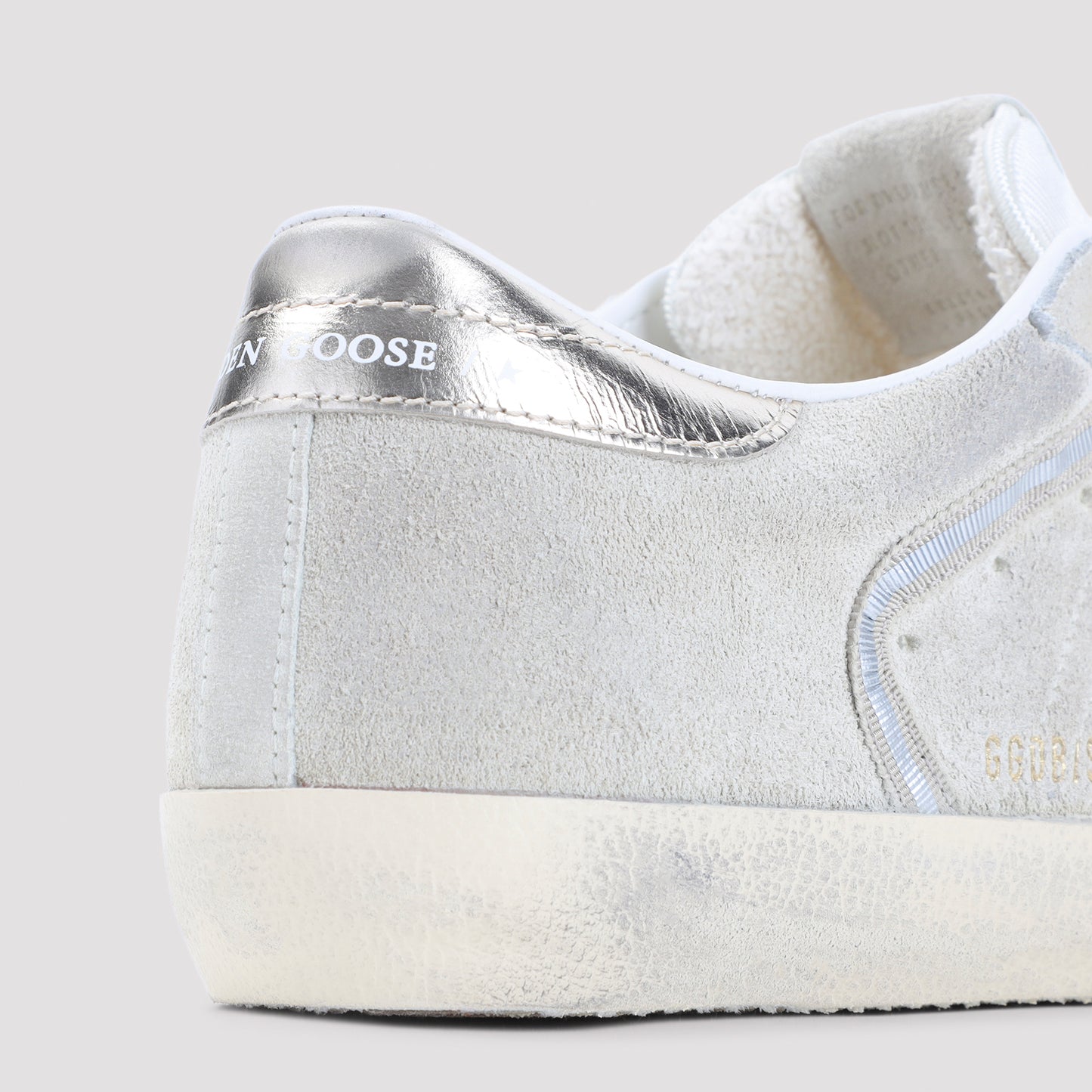 Beige Cow Leather Superstar Sneakers