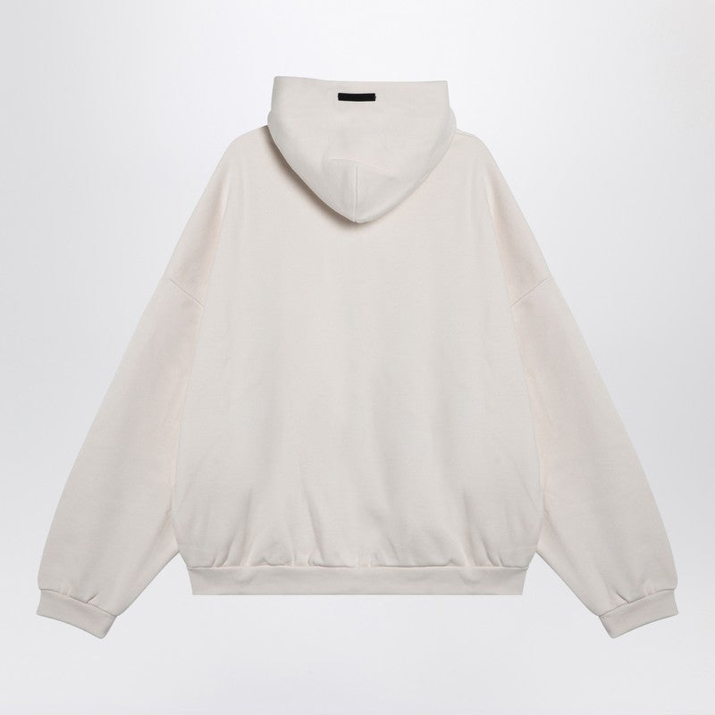 White Hoodie With Logo