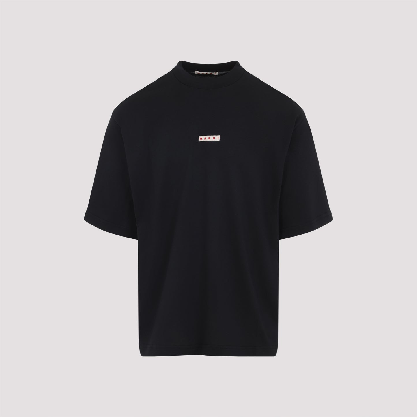 cotton logo t-shirt-image-3
