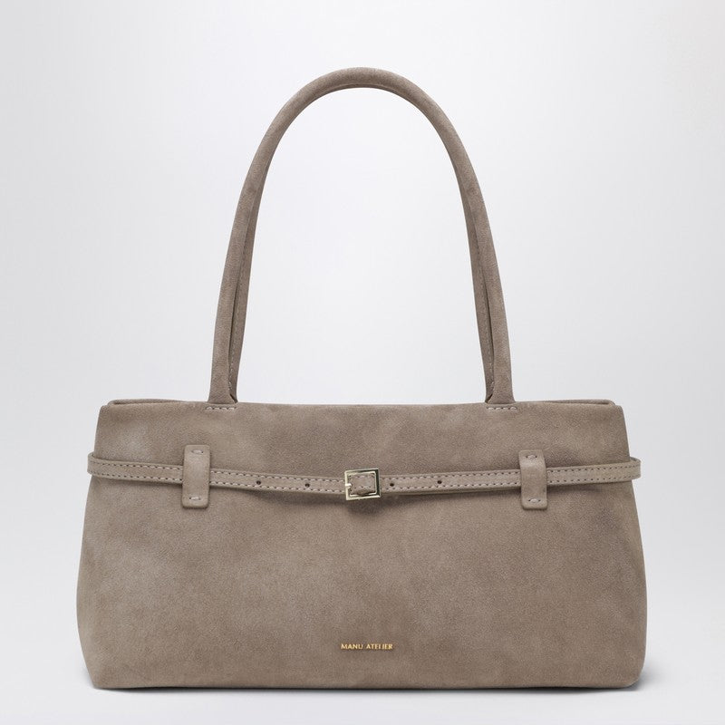 Le Cambon East West Sughero bag in suede
