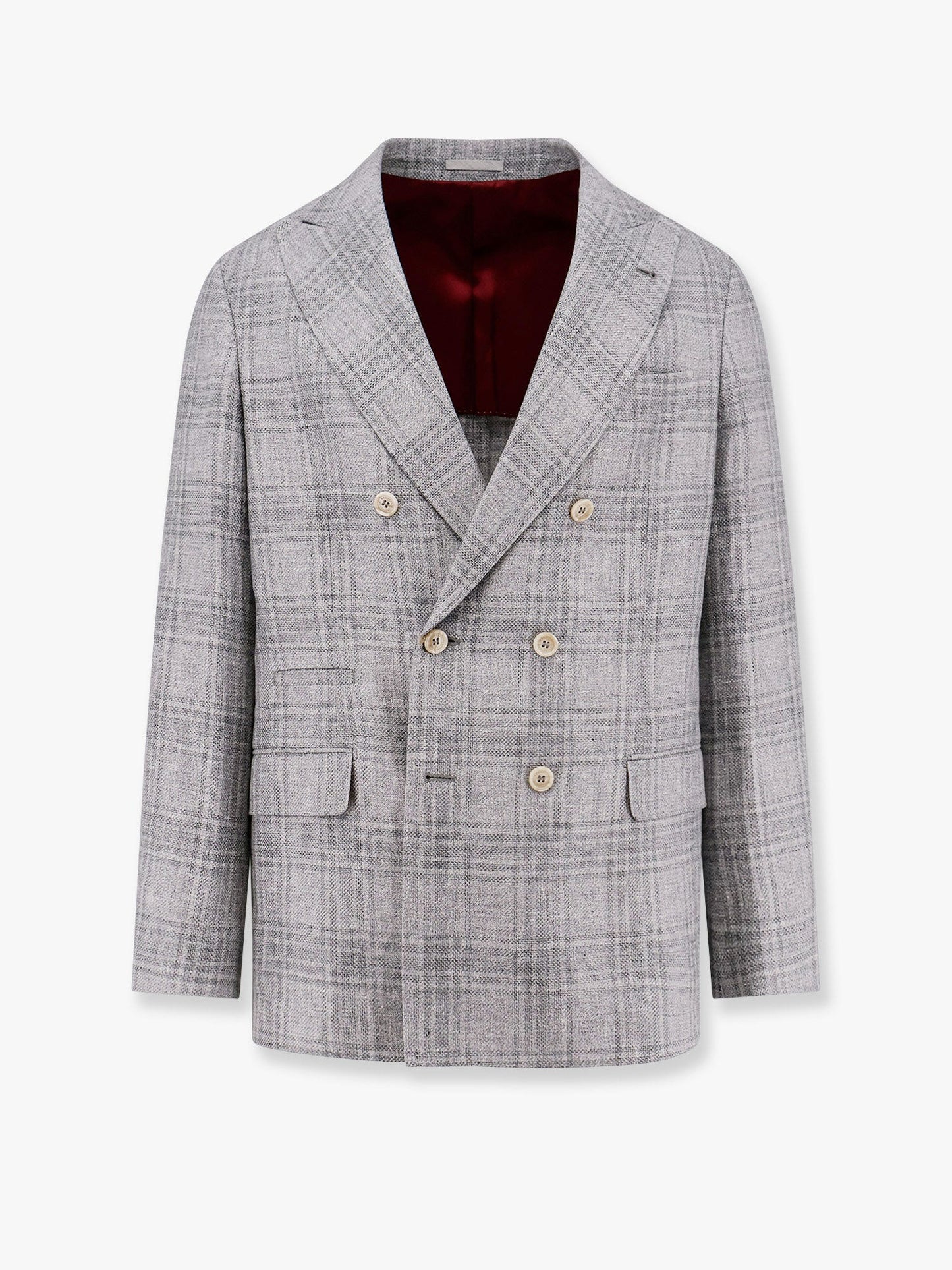 brunello-cucinelli-linen,-wool-and-silk-prince-of-wales-one-and-a-half-breasted-blazer
