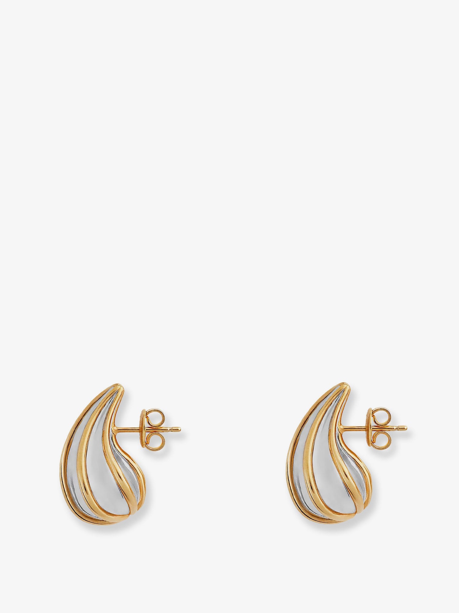 bottega-veneta-silver-earrings