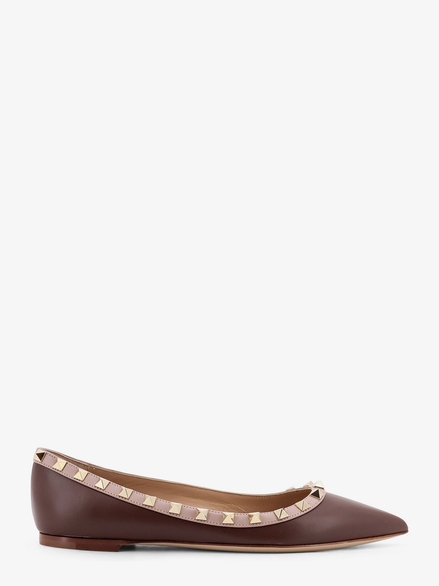 valentino-garavani-rockstud-leather-ballerinas