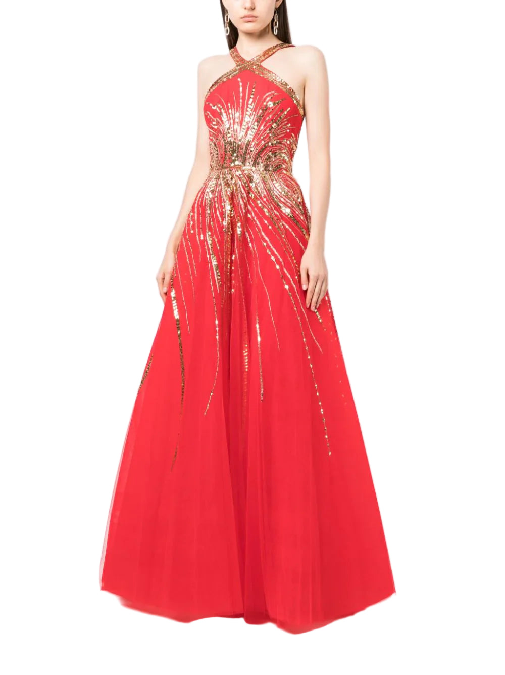 tulle-beaded-dress-with-halter-neckline-rtwss23-5