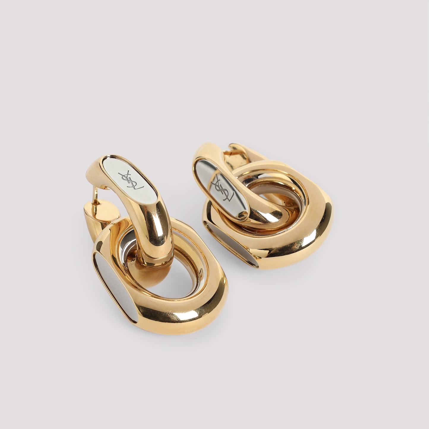 Gold BO Maillons Brass Earrings