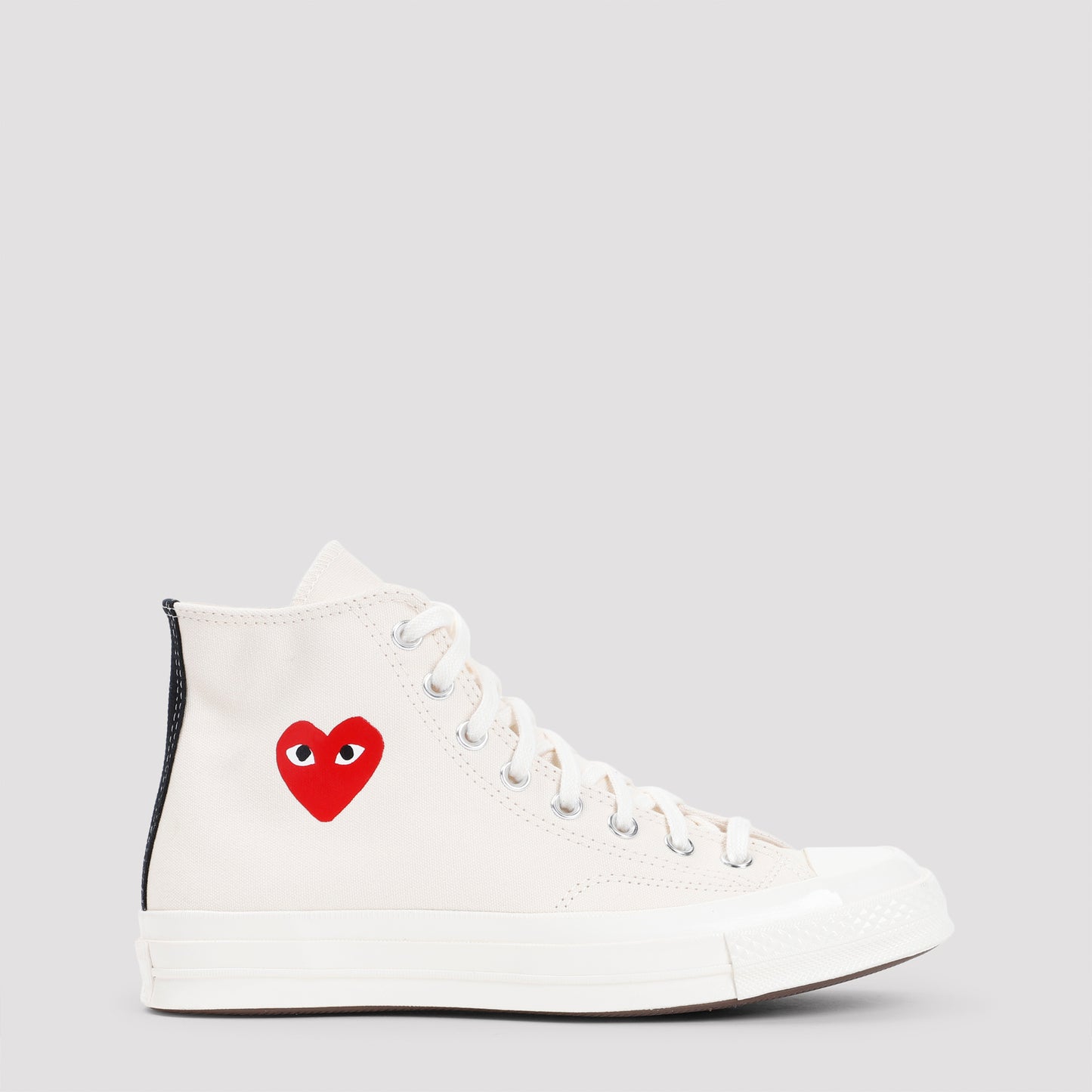comme des garçons play high top sneakers-image-1