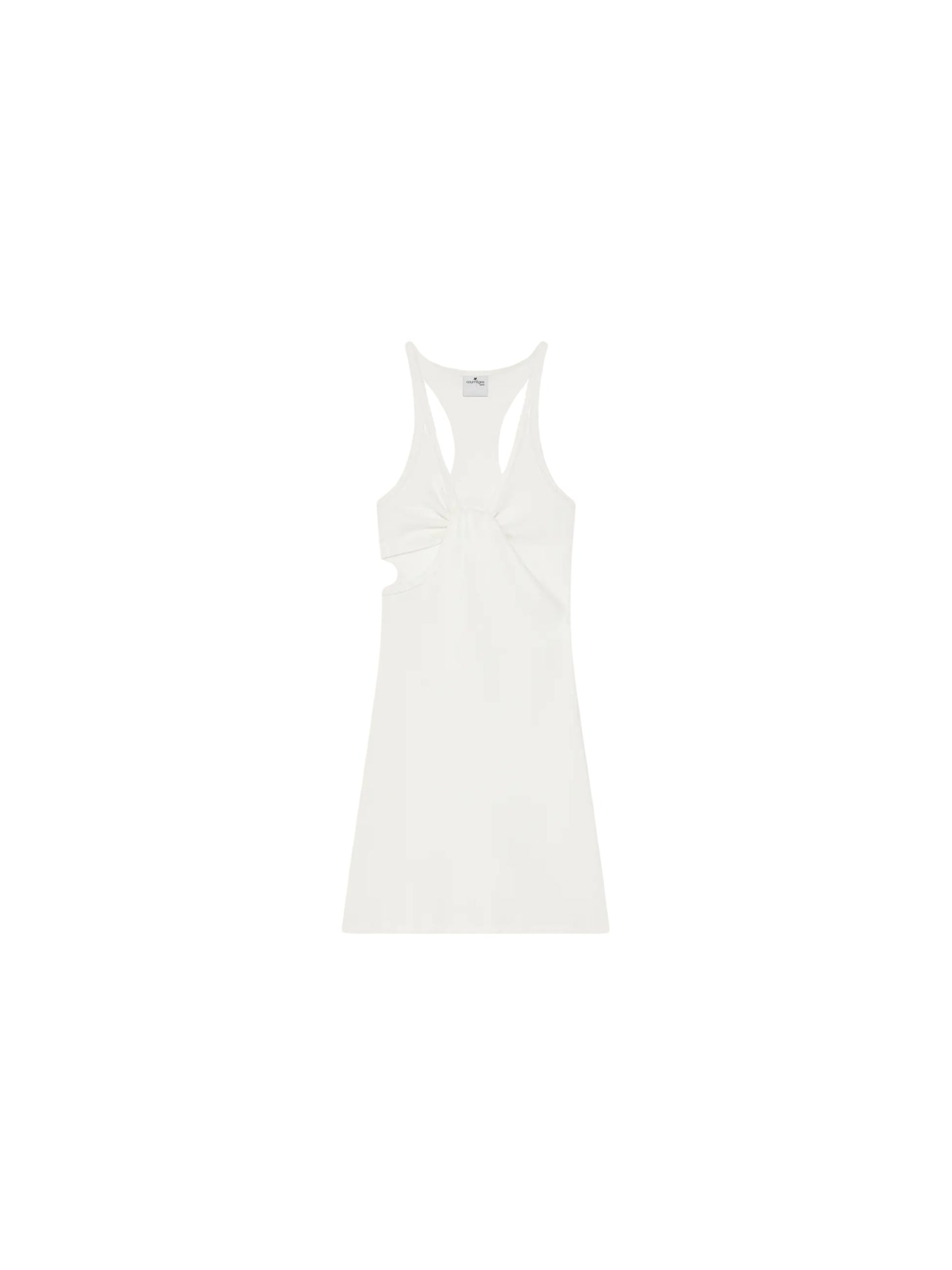 TWIST 90S RIB DRESS