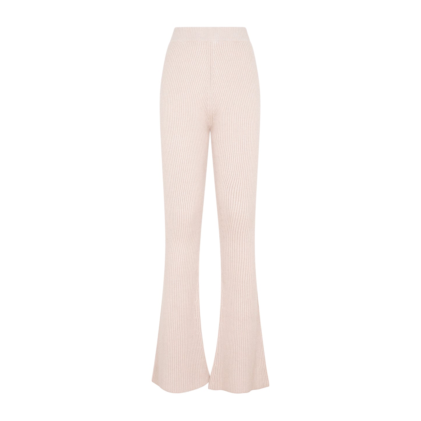 flare knit rib pant-image-2