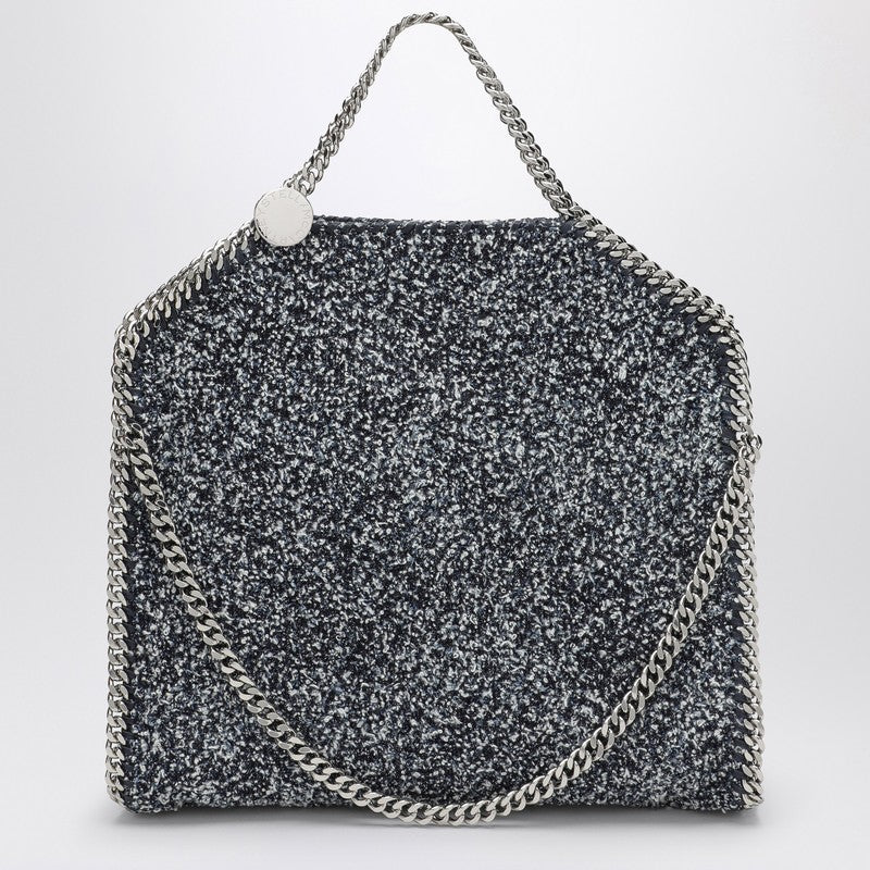Falabella Bouclé Blue Mélange Bag