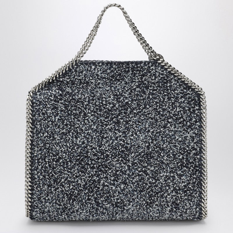 Falabella Bouclé Blue Mélange Bag