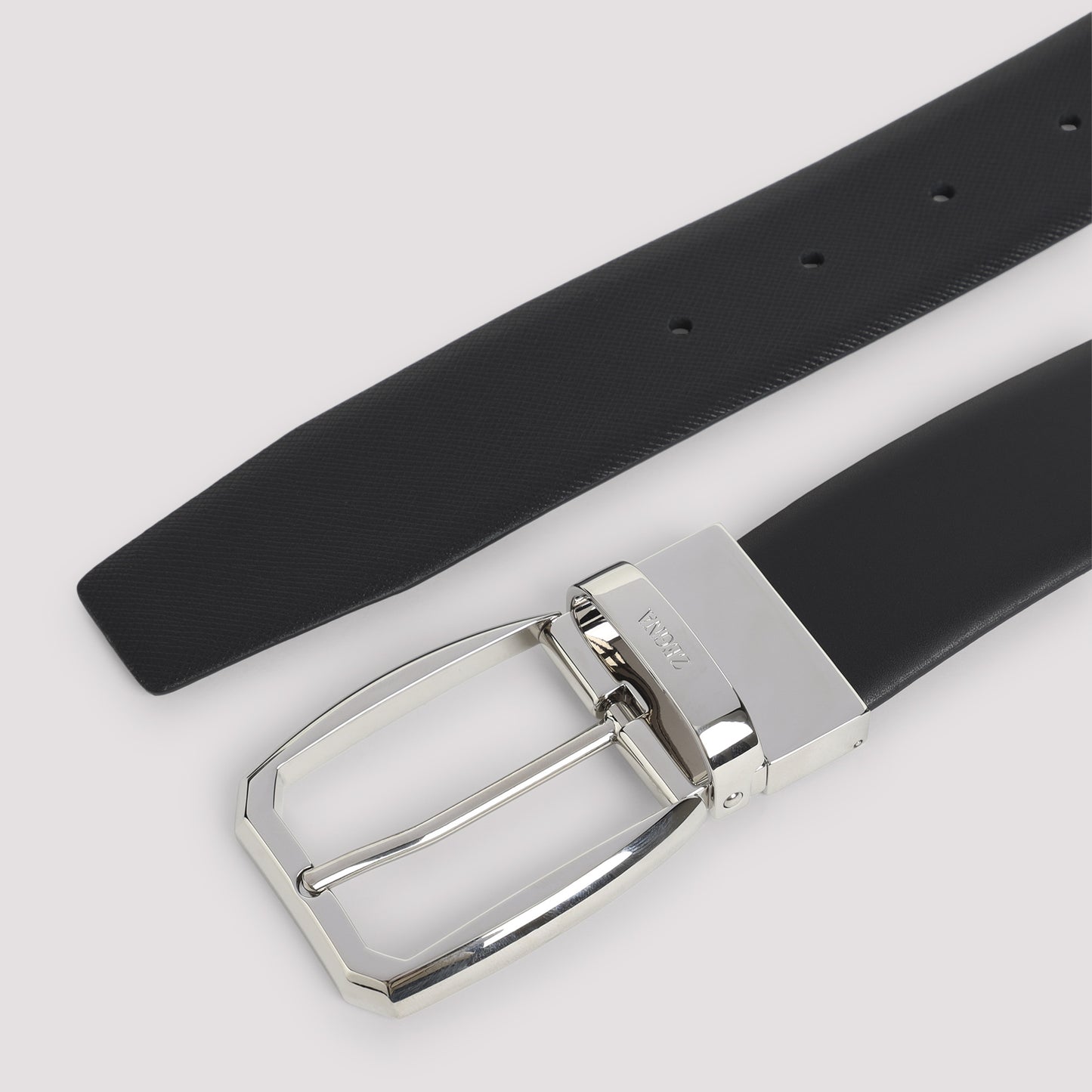 Black Cow Leather Belt