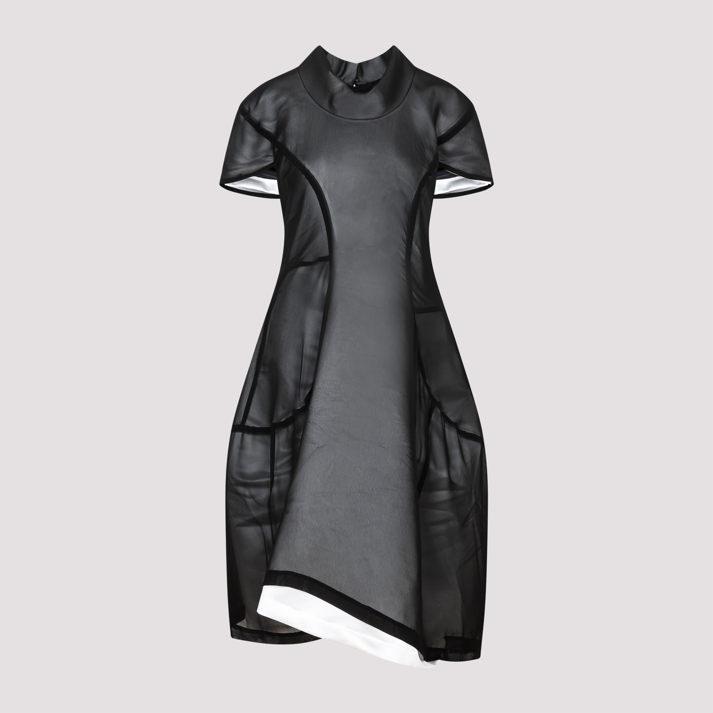 comme des garçons polyester mini dress-image-1