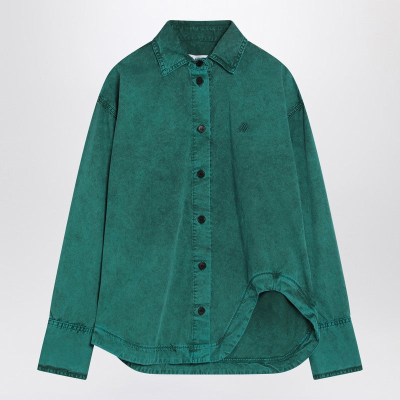 Green Cotton Shirt