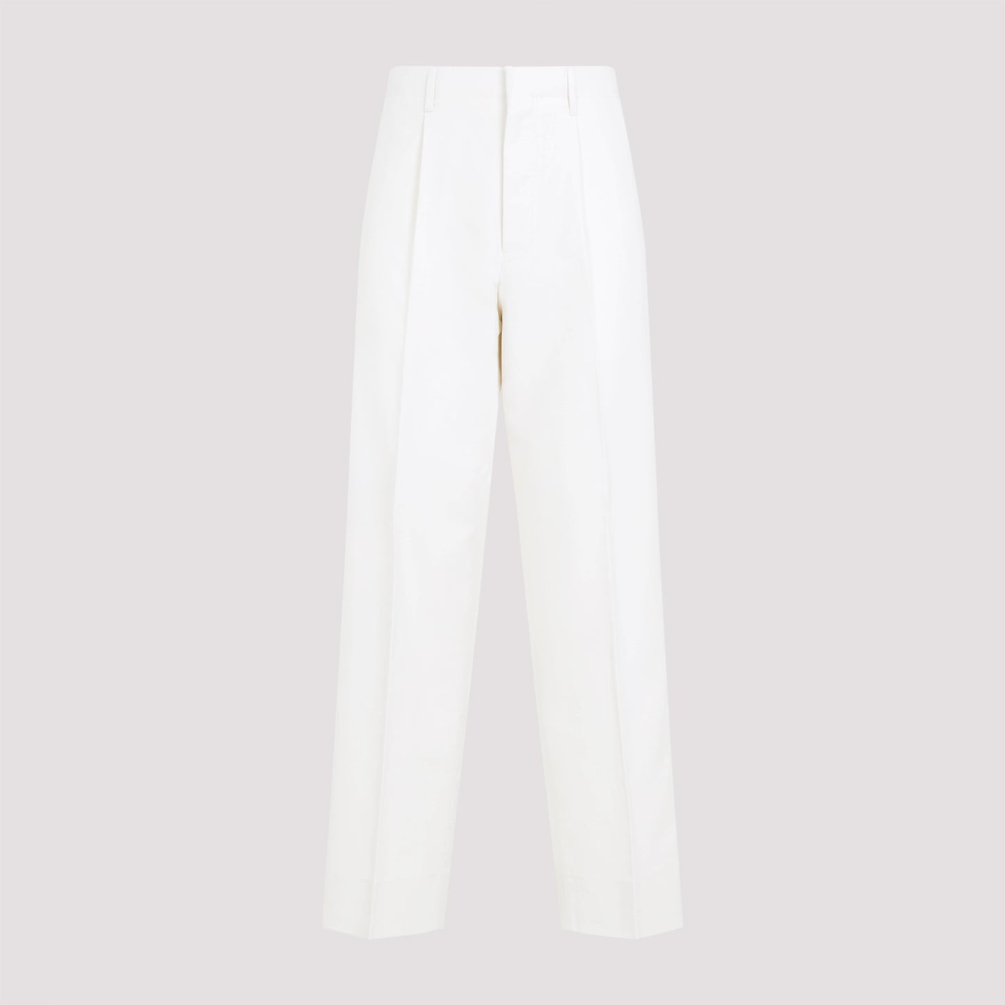 cotton cashmere pants-image-1