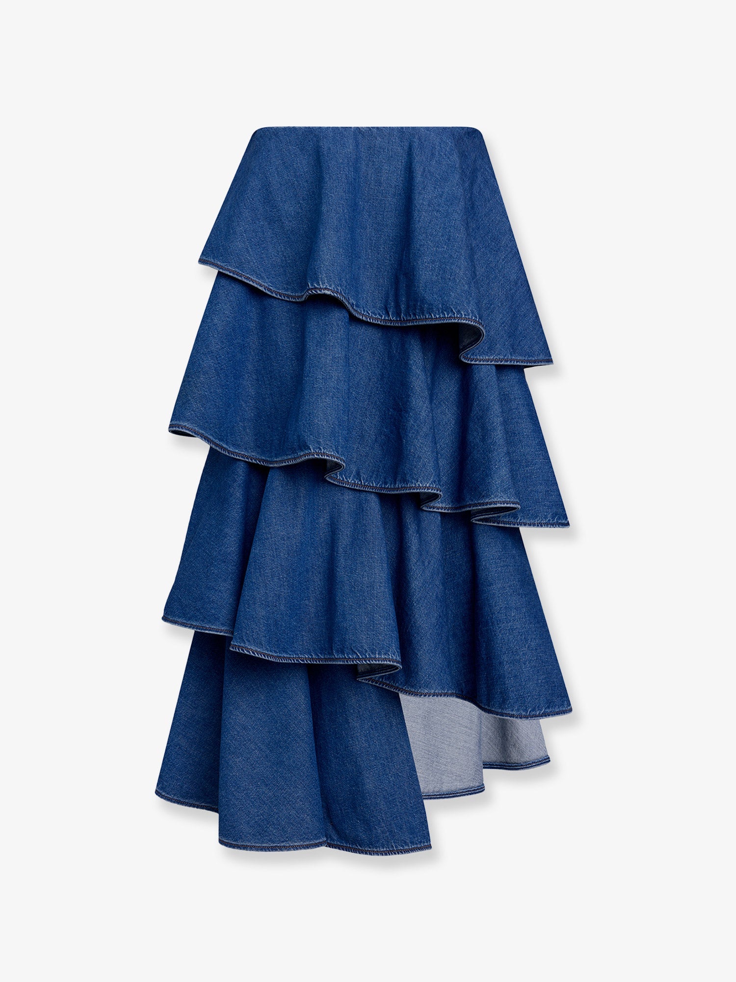 alaia-spiral-denim-skirt