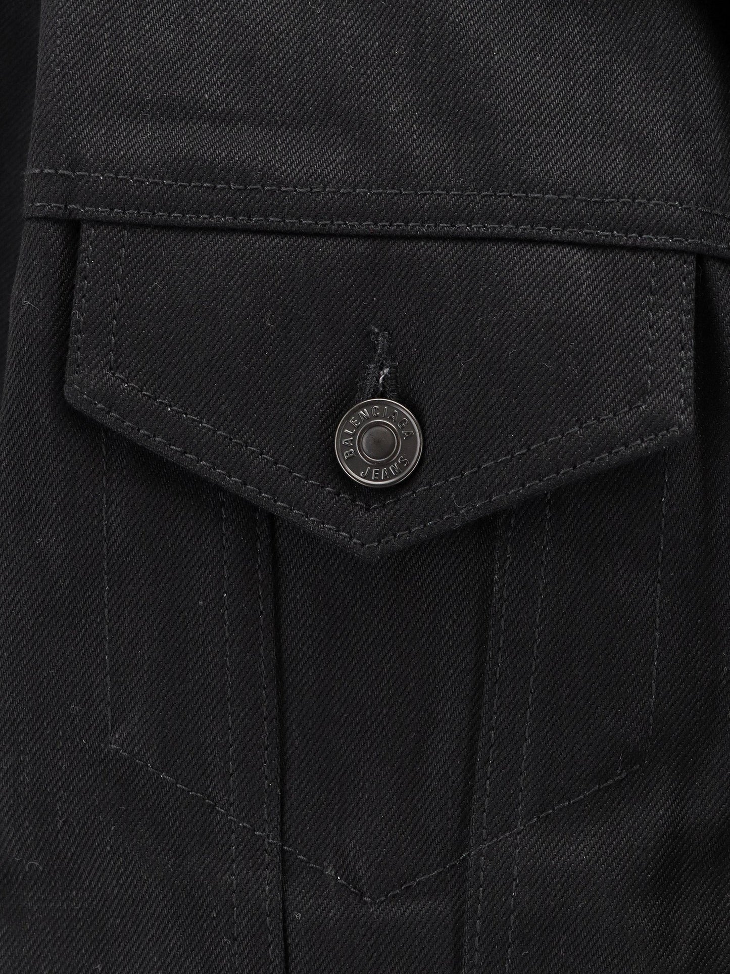 Standing denim jacket