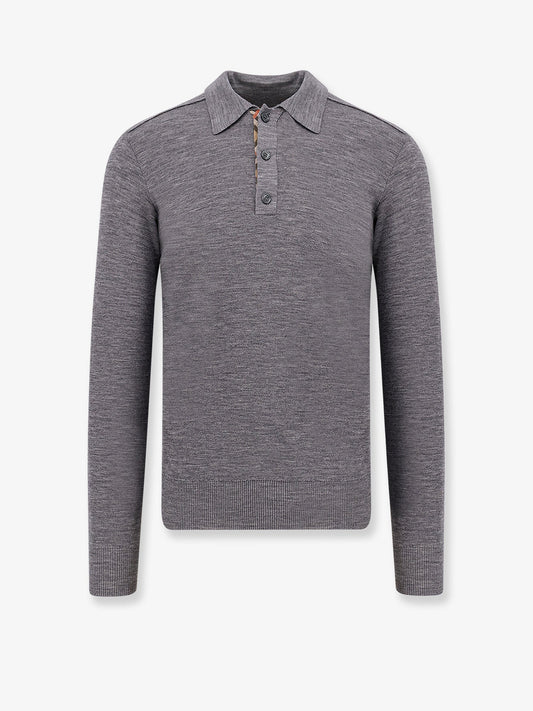 burberry-mélange-wool-polo-shirt