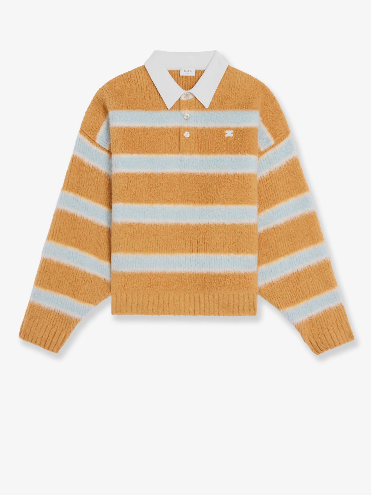 celine-cotton-blend-polo-shirt