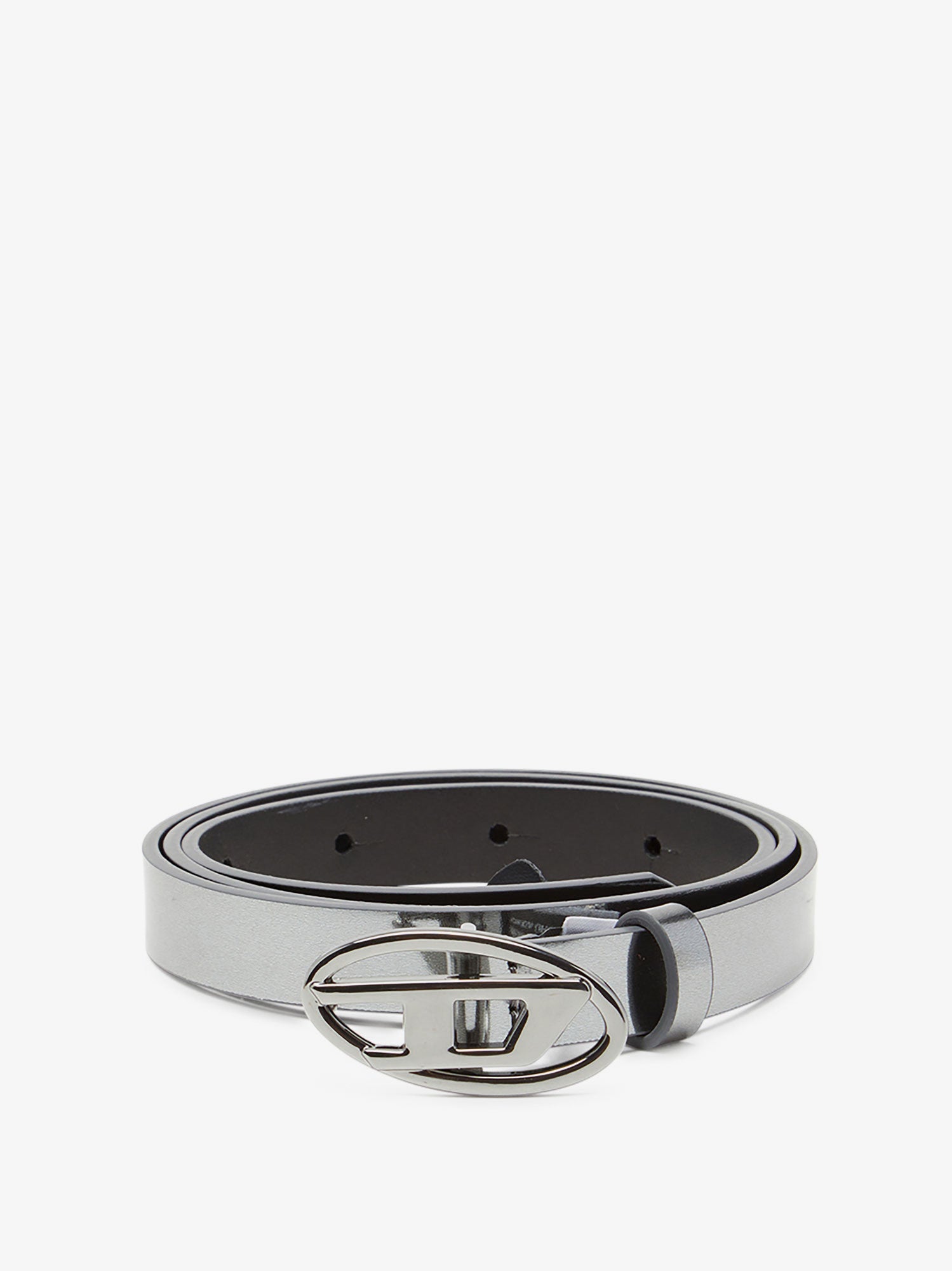 diesel-silver-leather-belt