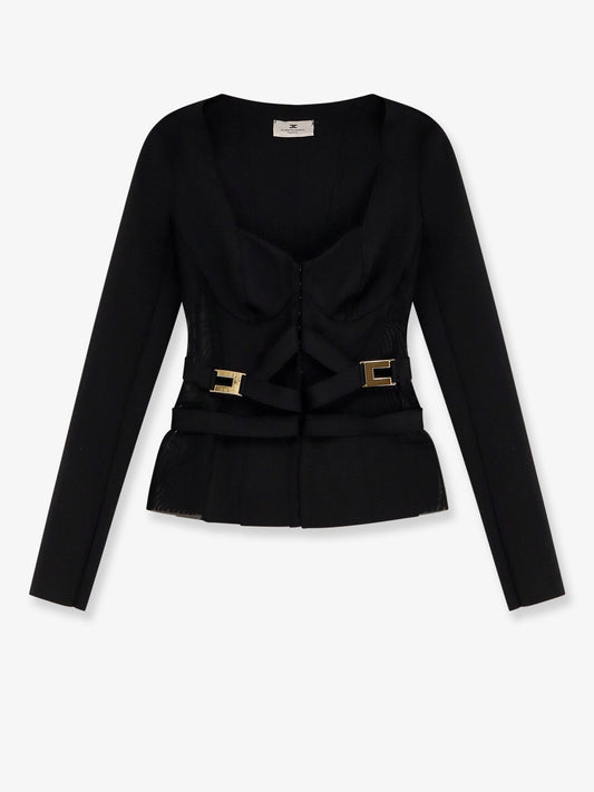 elisabetta-franchi-stretch-fabric-blazer-with-metal-details