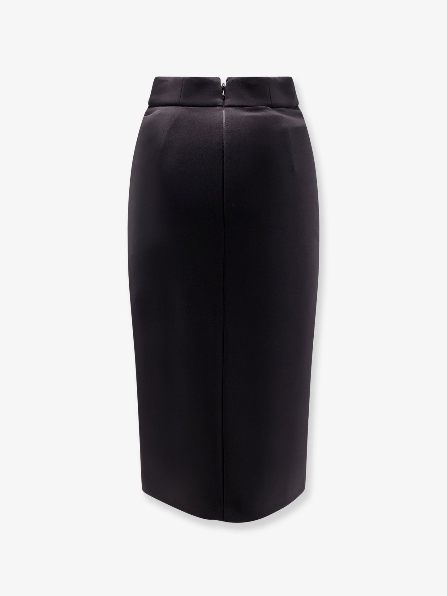 elisabetta-franchi-satin-pencil-skirt
