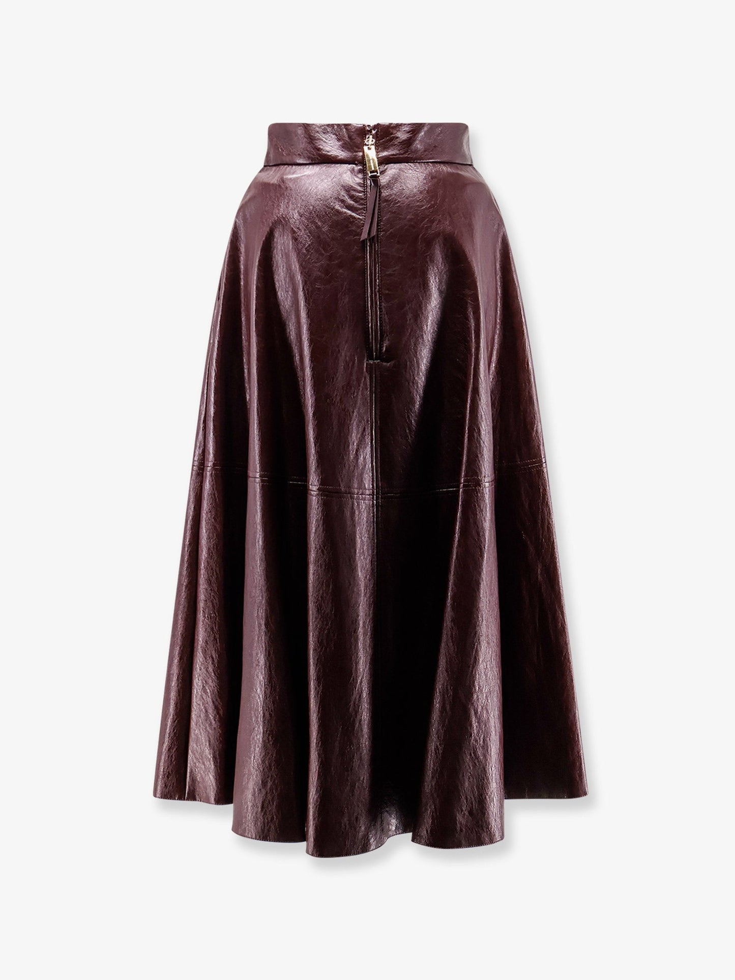 elisabetta-franchi-faux-leather-skirt