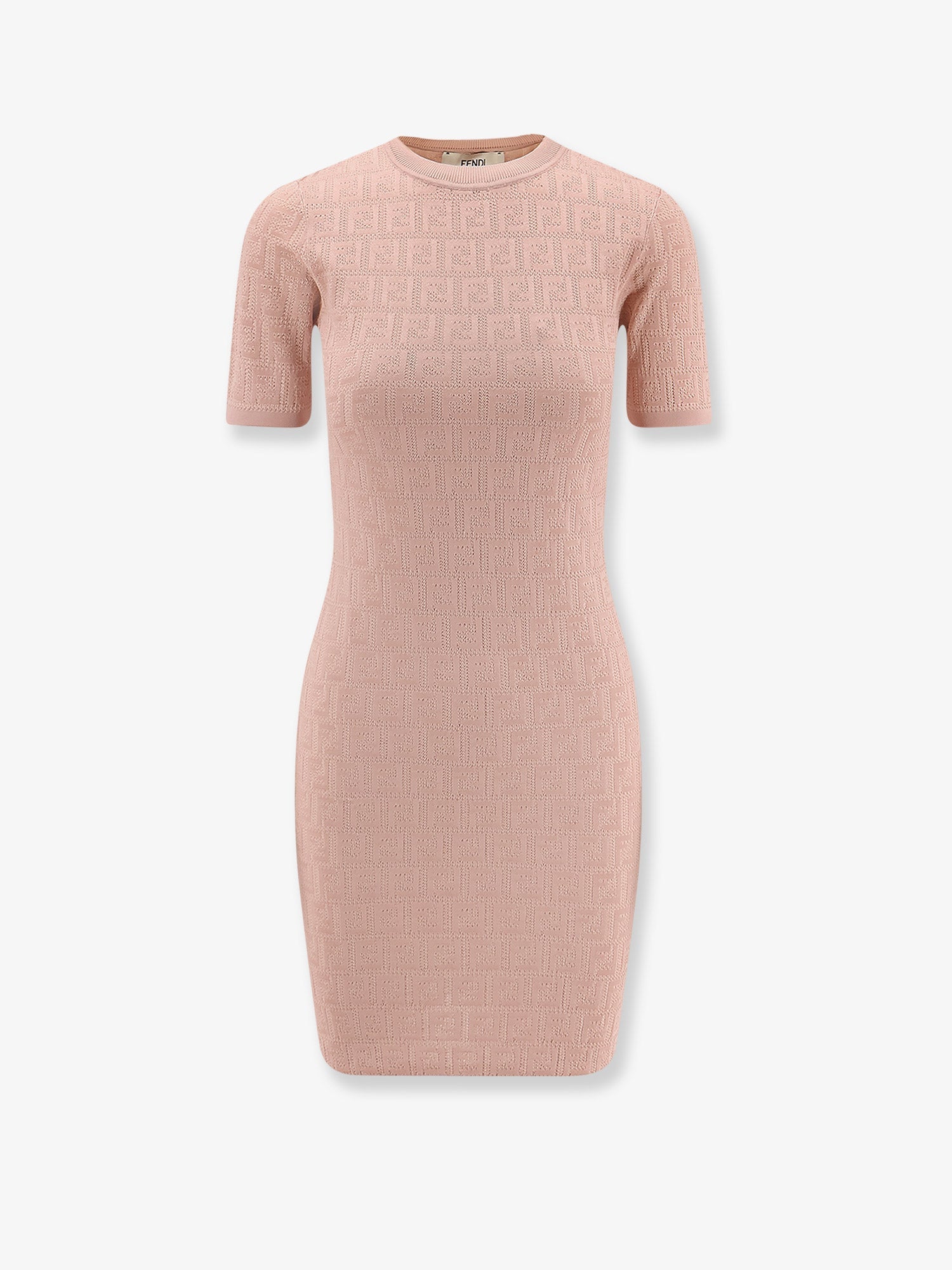 fendi-ff-cotton-and-viscose-dress