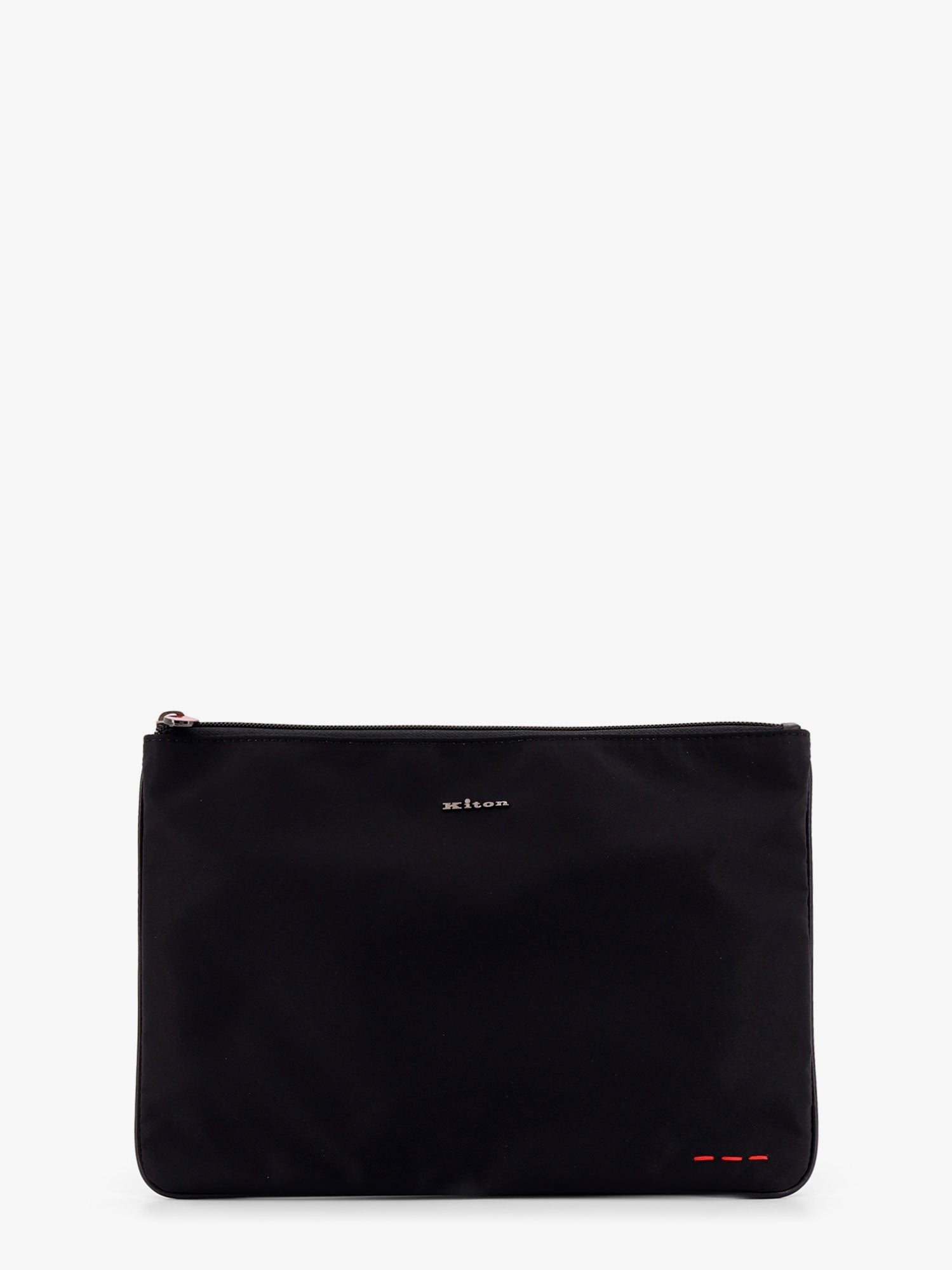 kiton-ciro-paone-nylon-clutch-bag-with-metal-lettering-logo