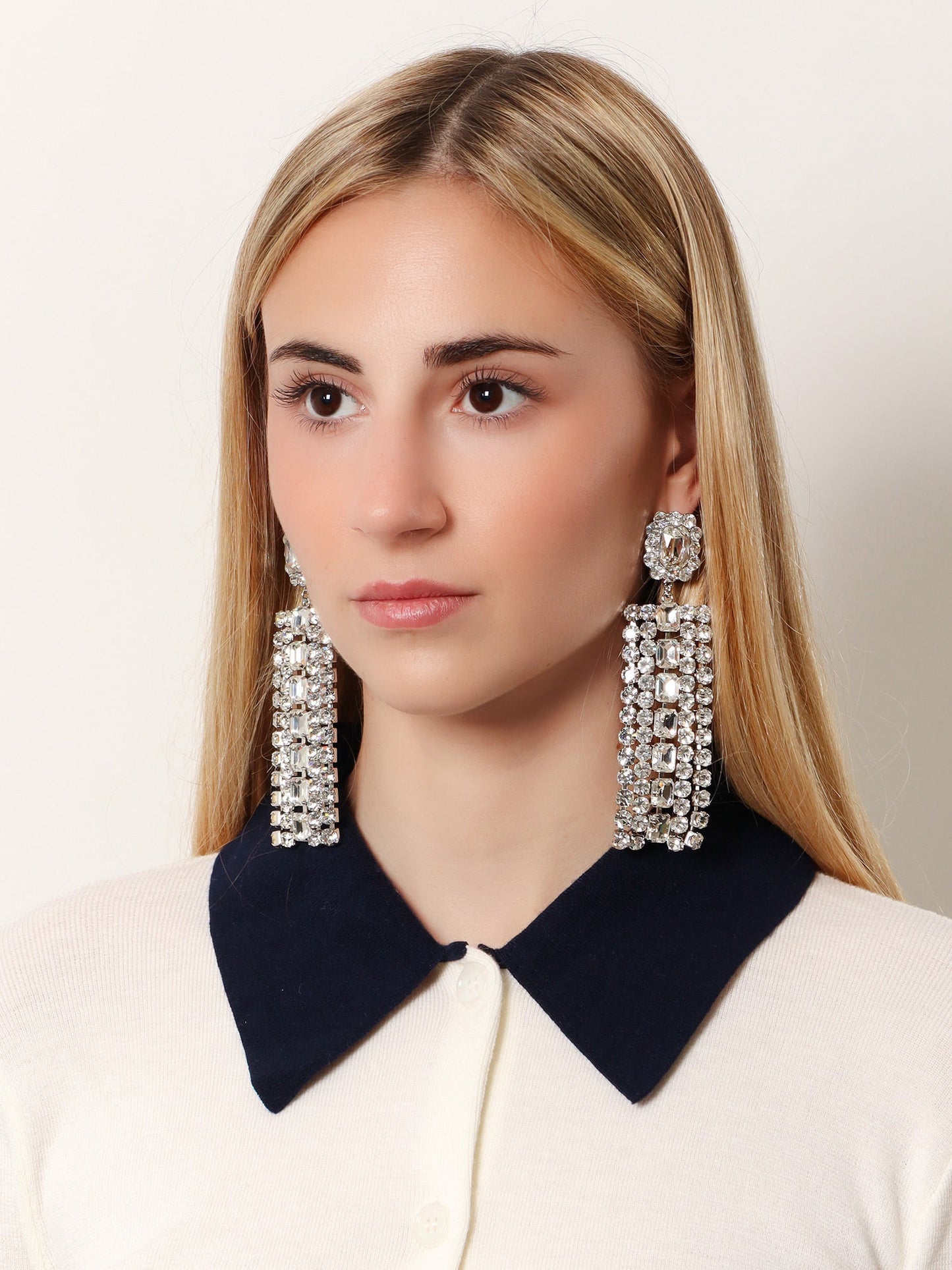 self-portrait-brass-earrings-with-pendant-crystals