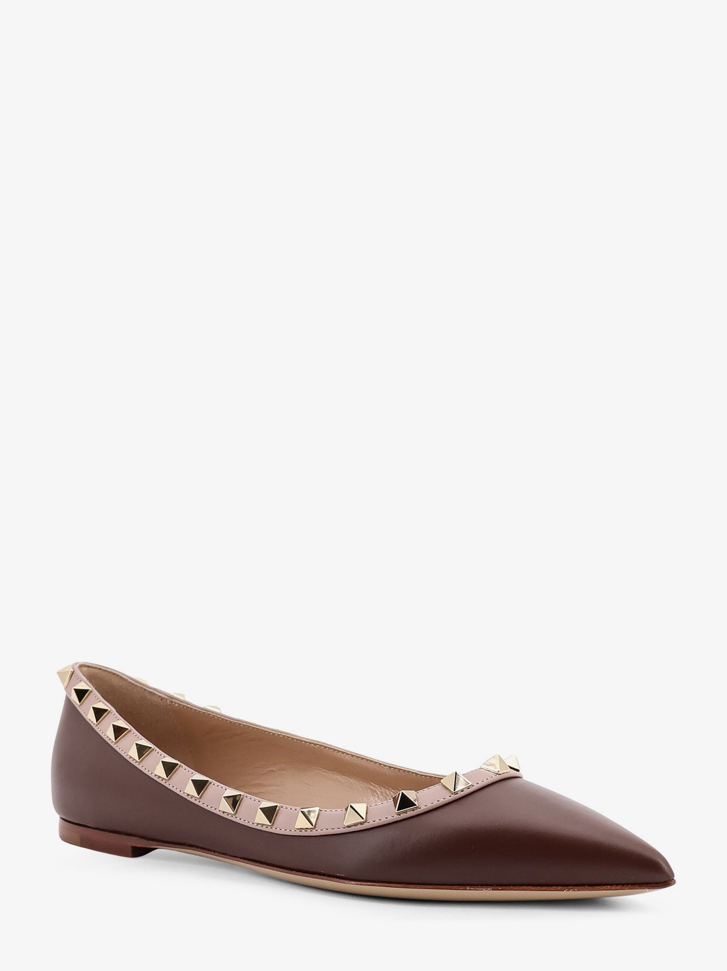 valentino-garavani-rockstud-leather-ballerinas
