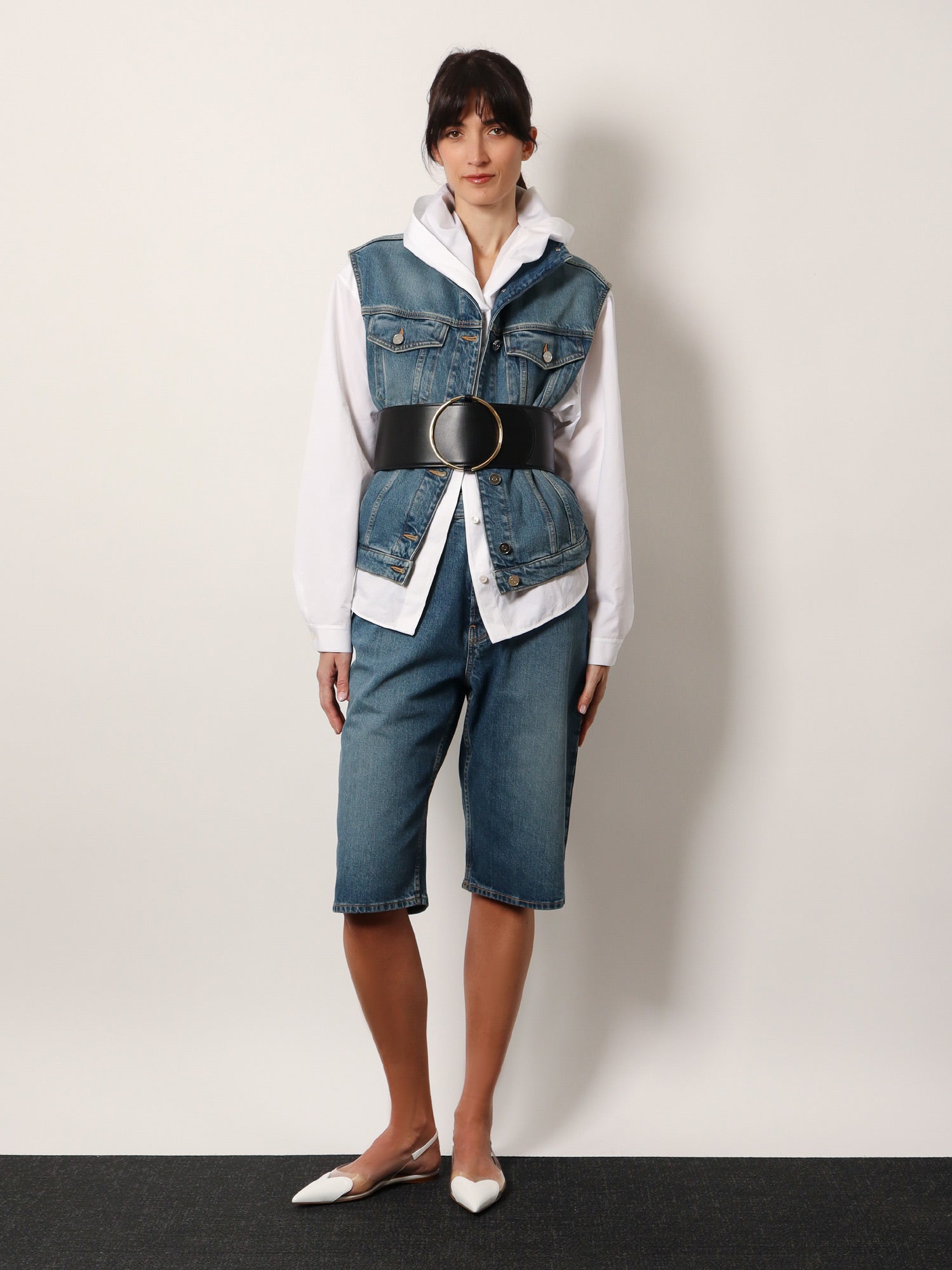 alaia-stone-washed-denim-sleeveless-jacket