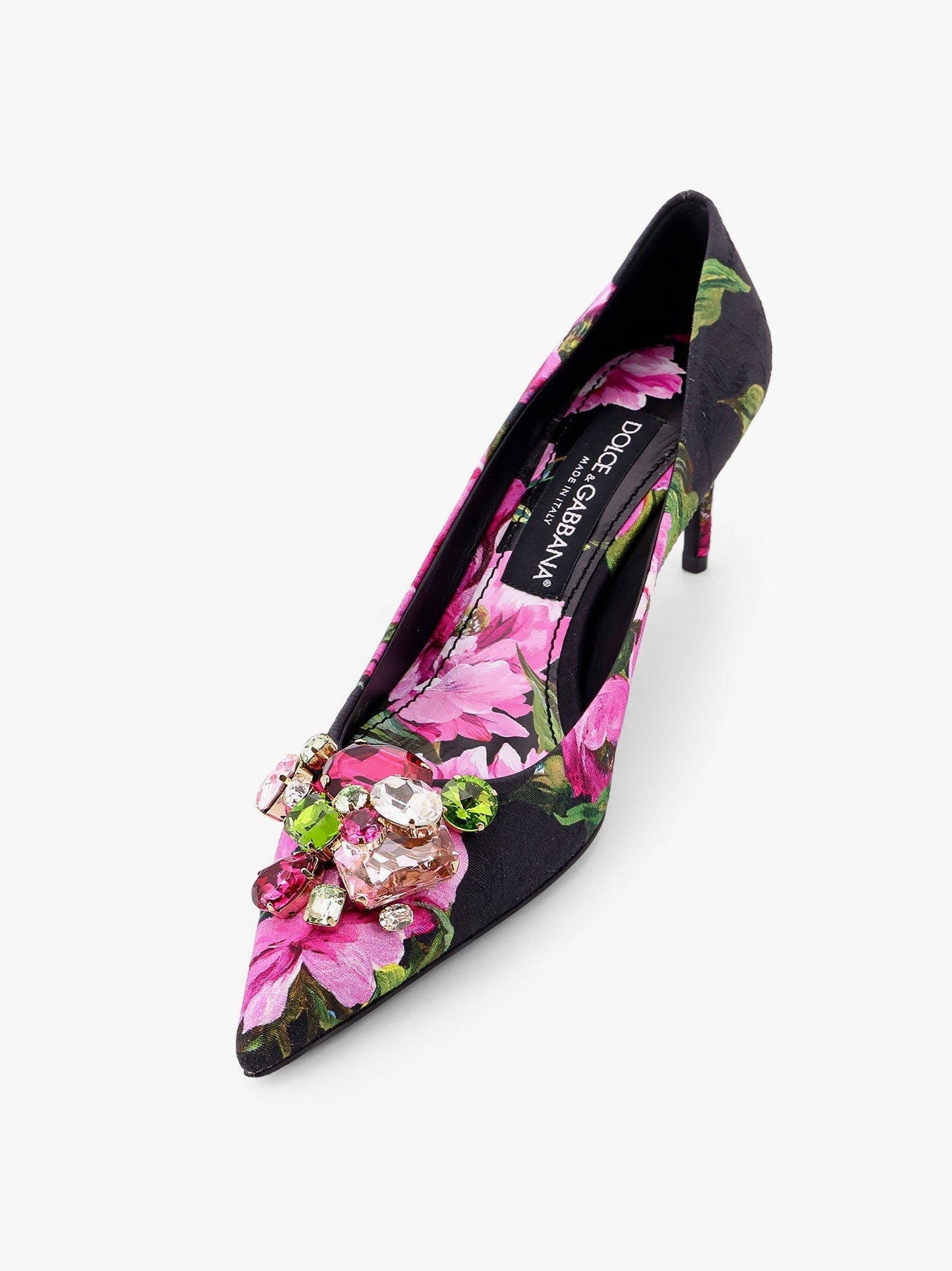 dolce-&-gabbana-fabric-décolleté-with-floral-print